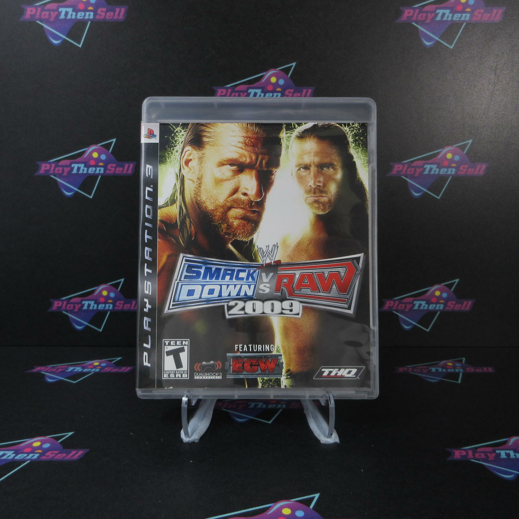 WWE Smackdown vs Raw 2009 PS3 PlayStation 3 - Like New