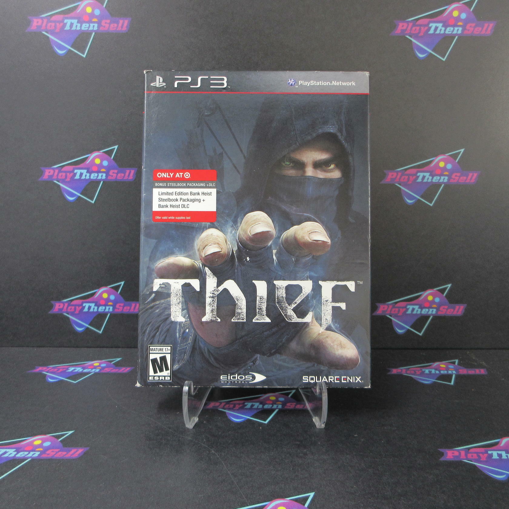 Thief Target Limited Edition Steelbook PS3 PlayStation 3 + Sleeve - Like New