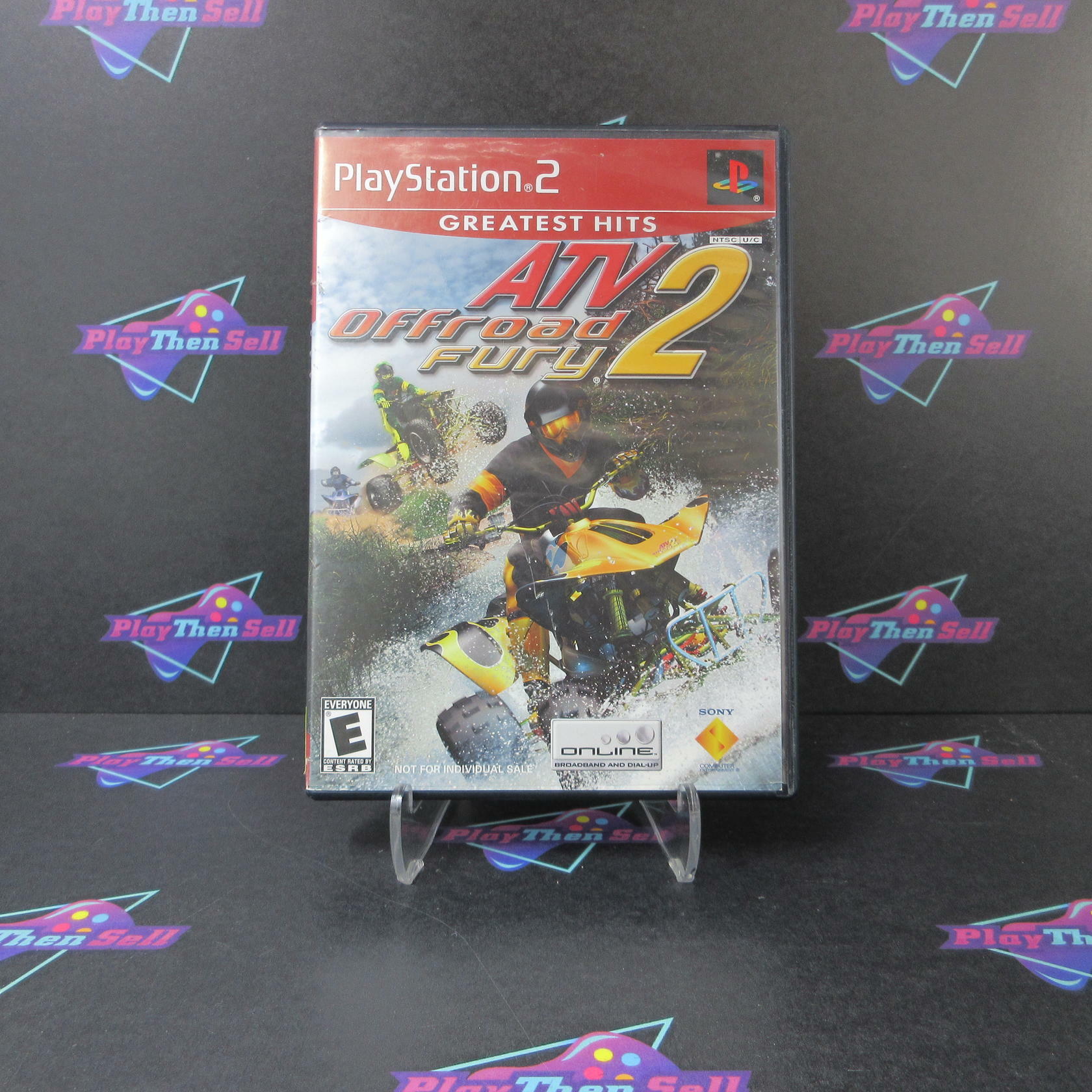ATV Offroad Fury 2 GH BL Disc PS2 PlayStation 2 DD/NM - Very Good