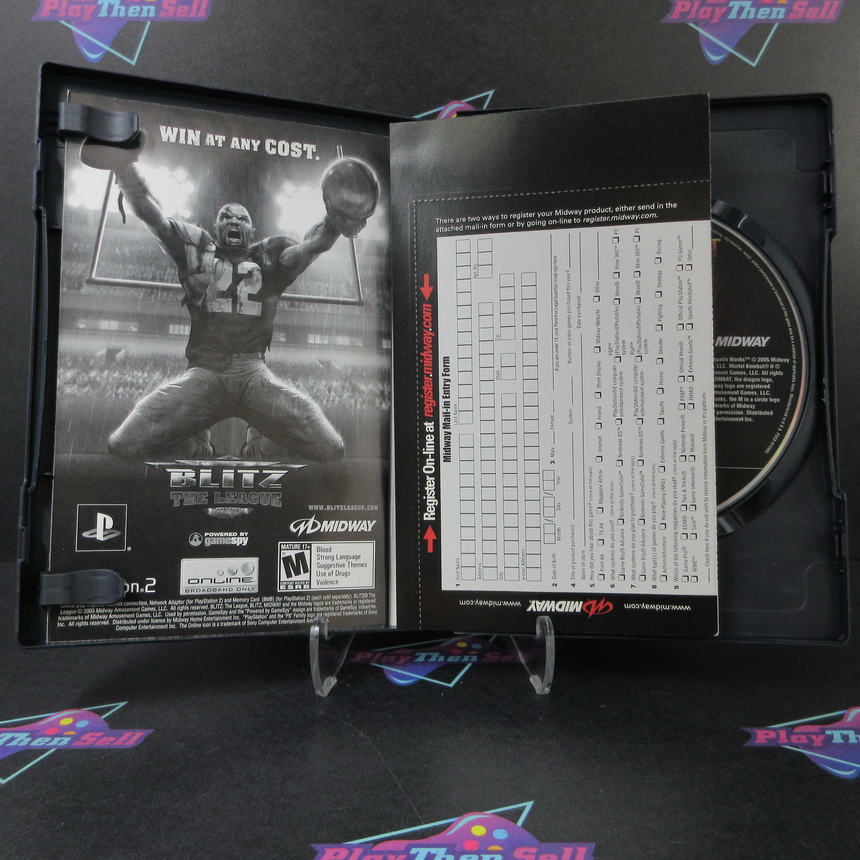 Mortal Kombat Shaolin Monks + Reg Card PS2 PlayStation 2 AD/DD Complete CIB - Very Good