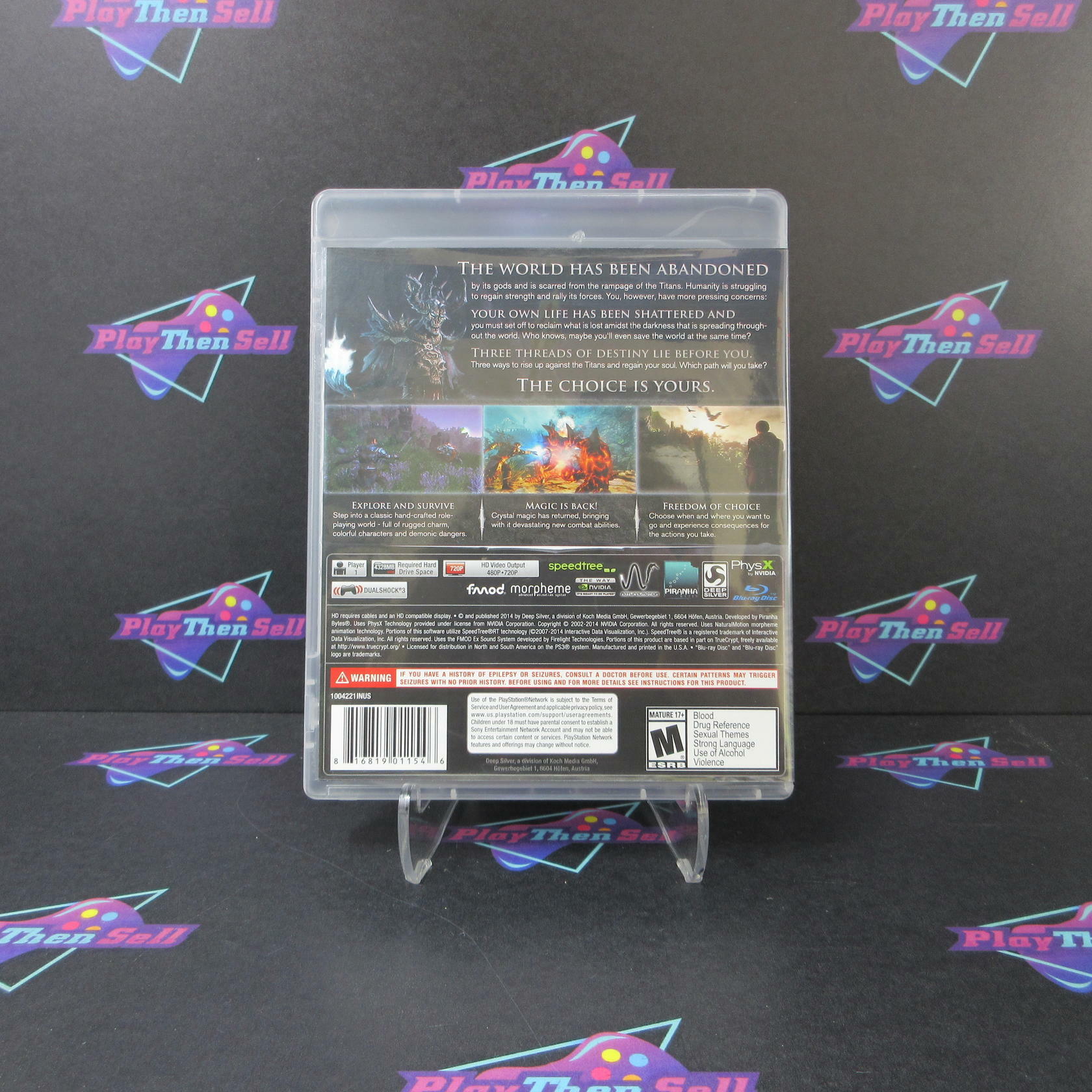 Risen 3 Titan Lords PS3 PlayStation 3 - Like New