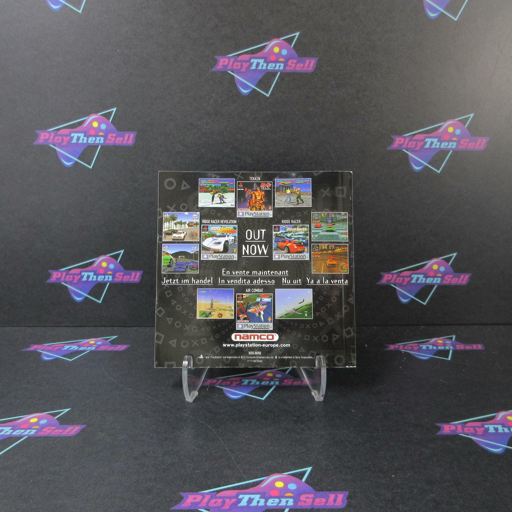 Tekken 2 Playstation PS1 PAL Import - Complete CIB - Very Good