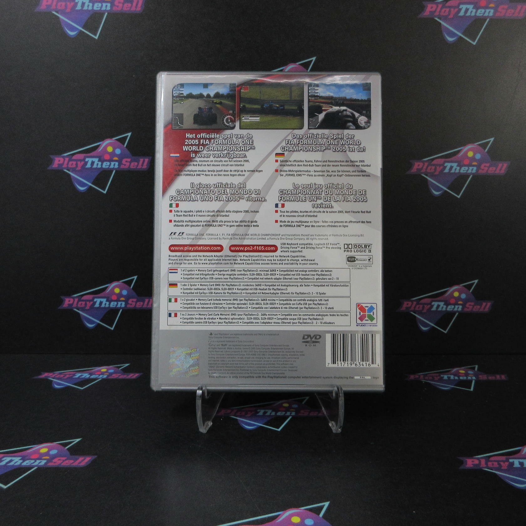 F1 05 Formula 1 05 Playstation 2 PS2 PAL Import European Complete - Very Good