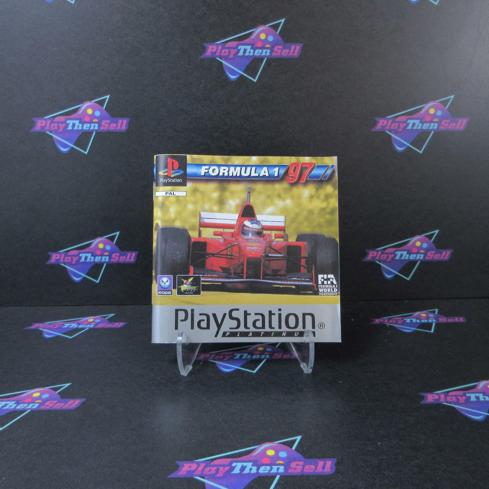 Formula One 1997 Playstation 1 PS1 PAL German Import Complete - Very Good