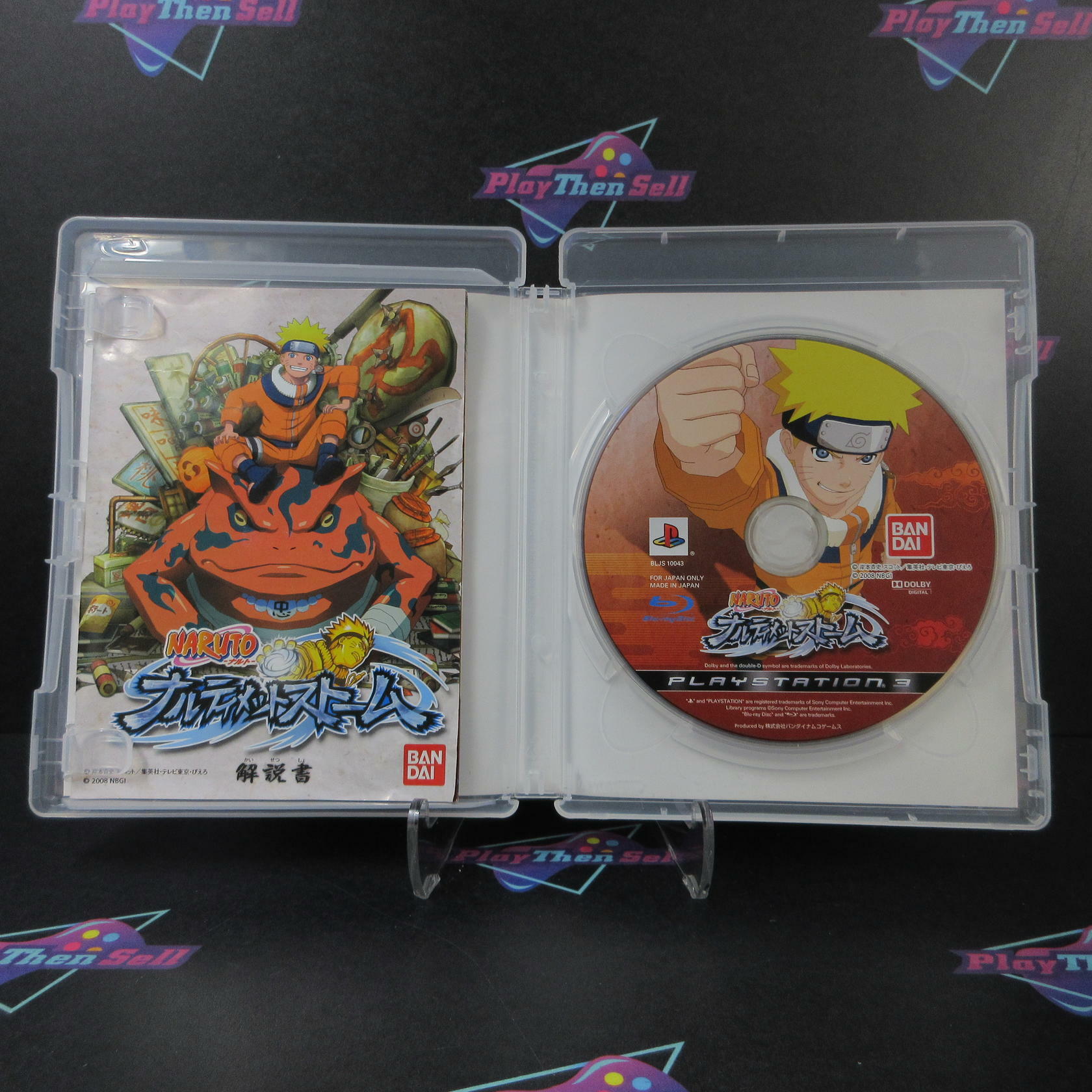 Naruto Narutimate Storm Playstation 3 PS3 Japan Import - Very Good