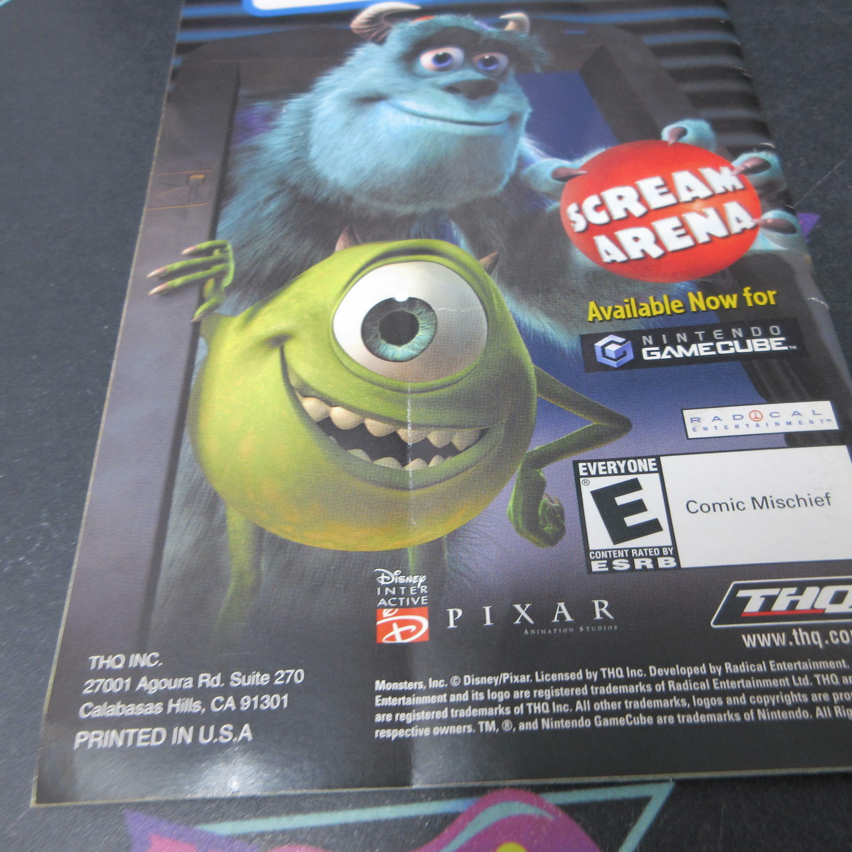 Finding Nemo Players Choice Nintendo GameCube AD/MD Complete CIB - Very Good