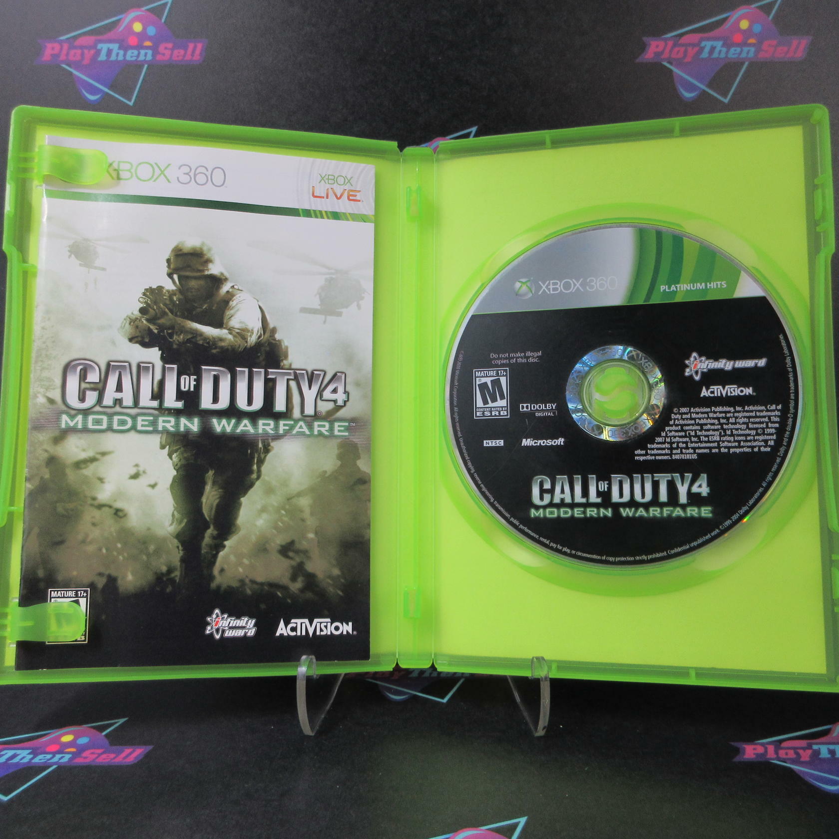 Call of Duty 4 Modern Warfare Xbox 360 PH - Like New