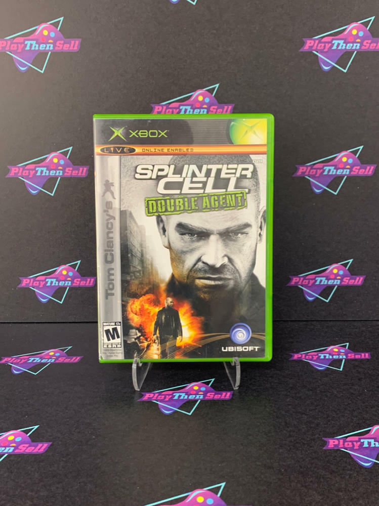 Splinter Cell Double Agent Xbox AD Complete CIB - Very Good