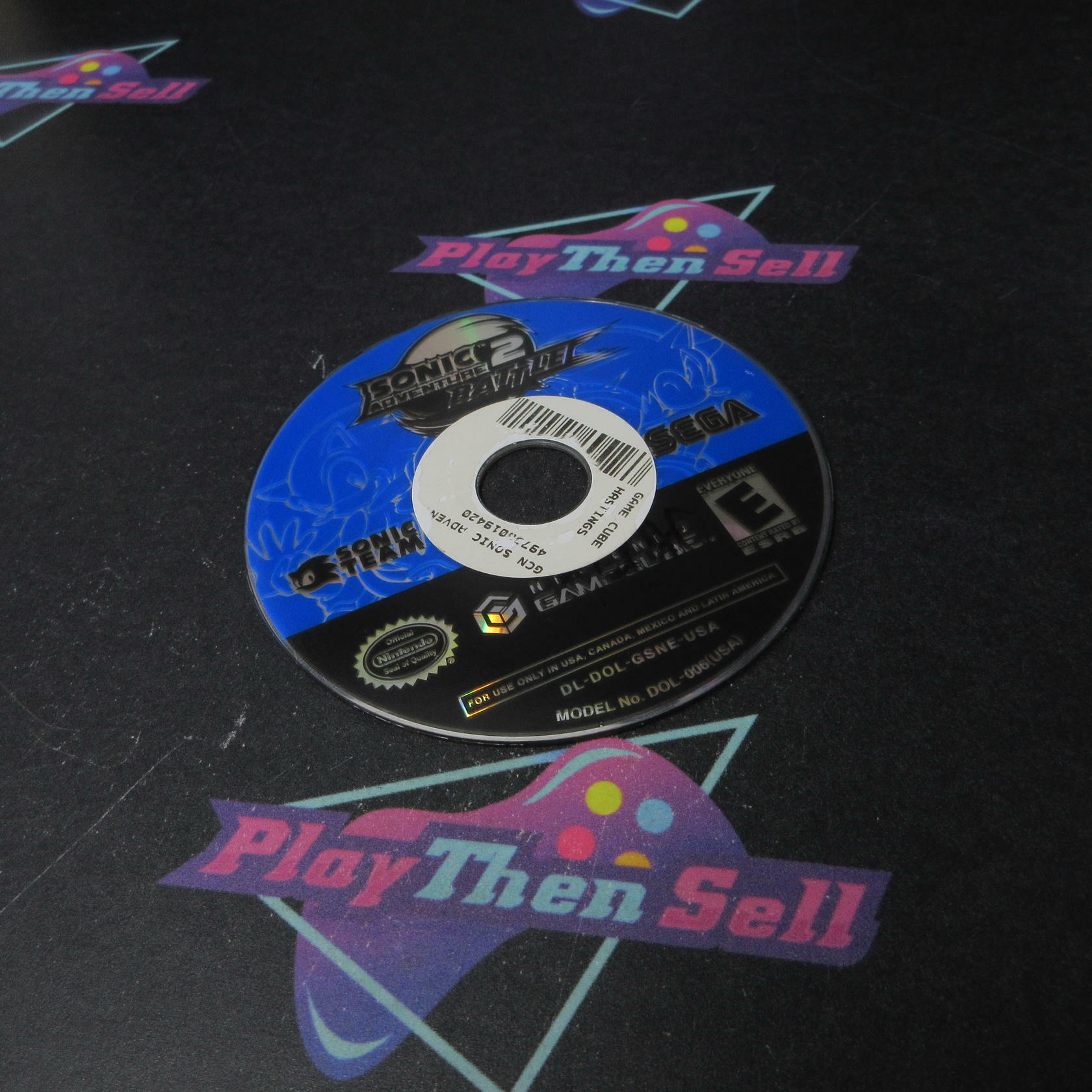 Sonic Adventure 2 Battle Nintendo GameCube AD/DD/NM - Very Good