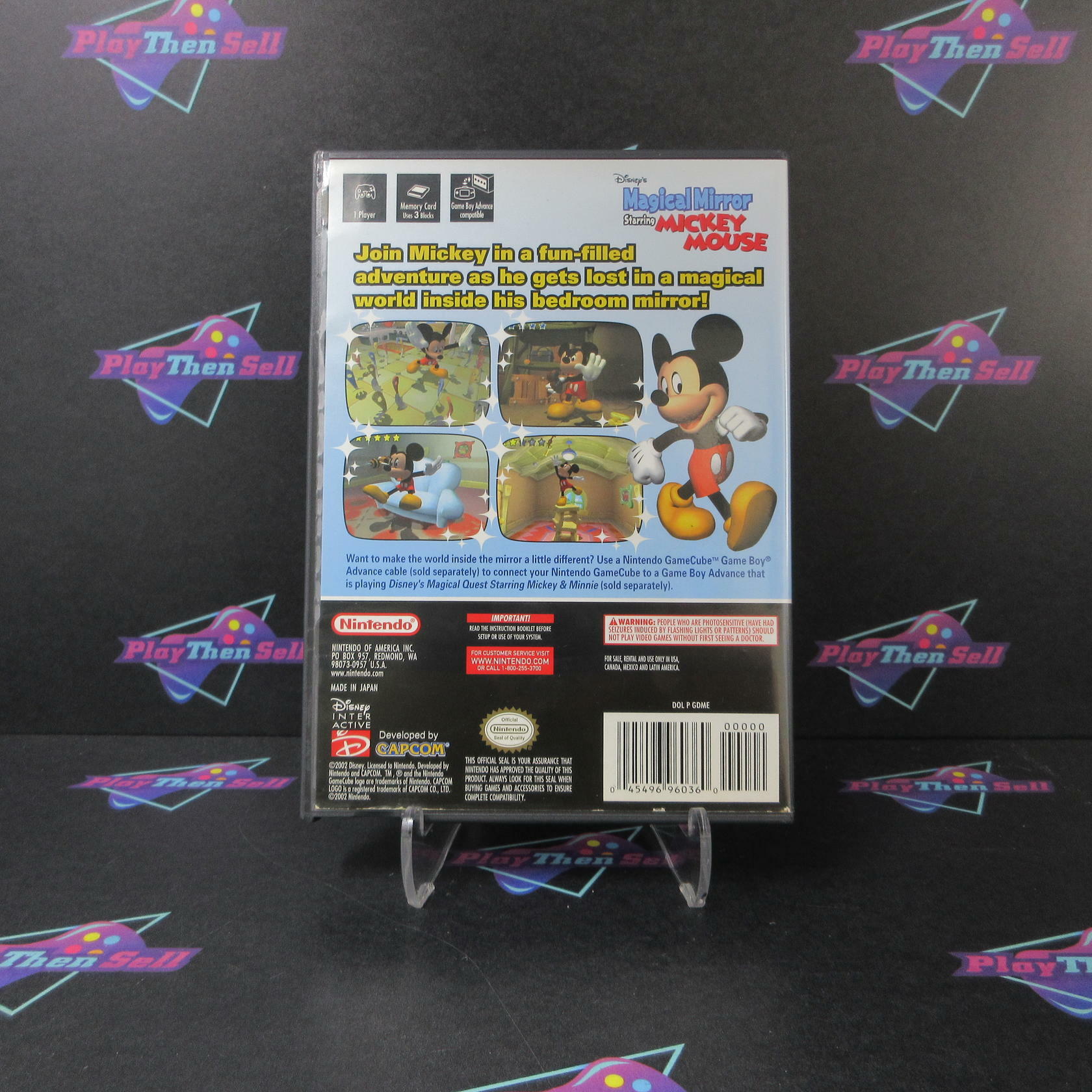 Disney's Magical Mirror Starring Mickey Mouse GameCube AD/DD/NM - Very Good