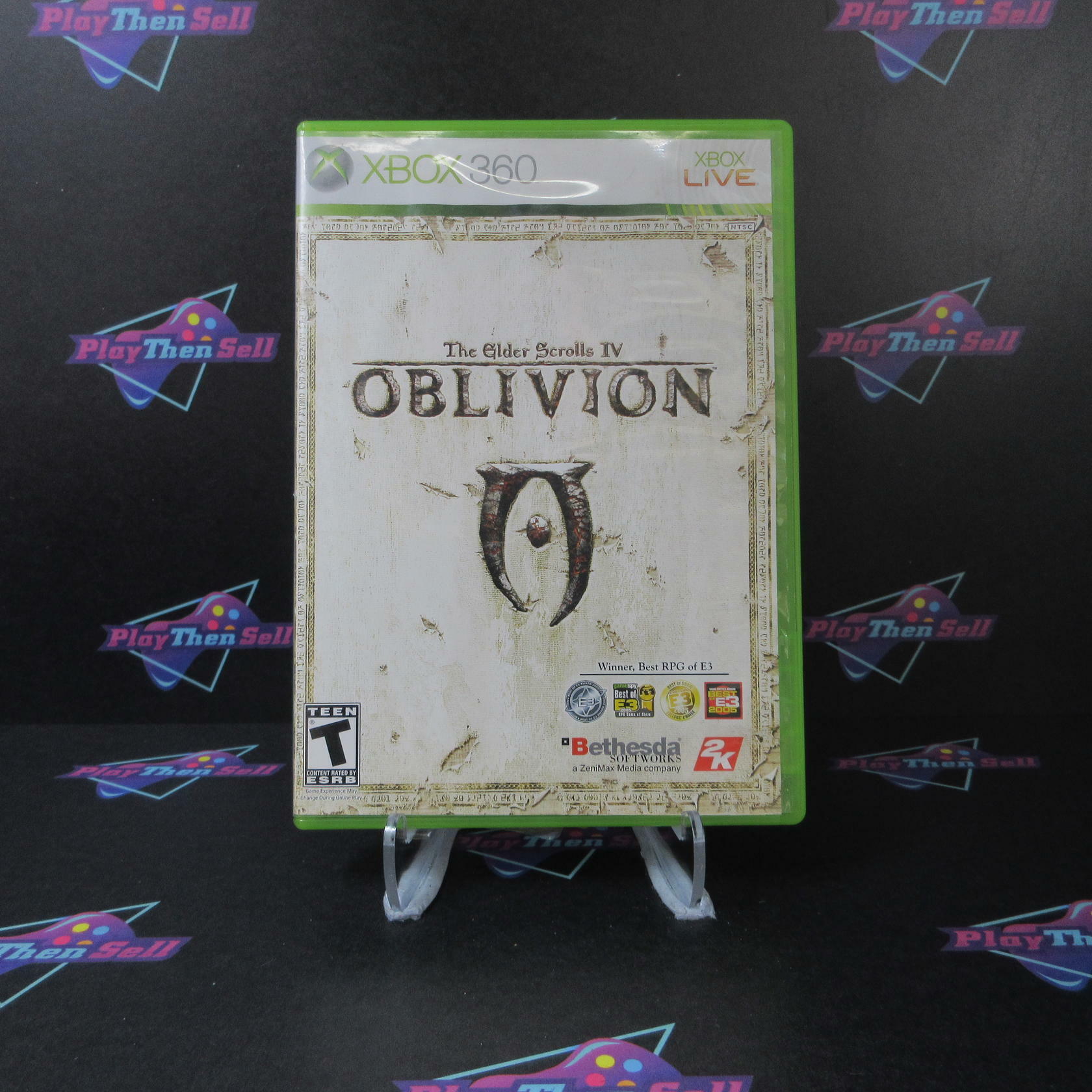 Elder Scrolls IV Oblivion Xbox 360 PH Disc - AD/NM - Very Good