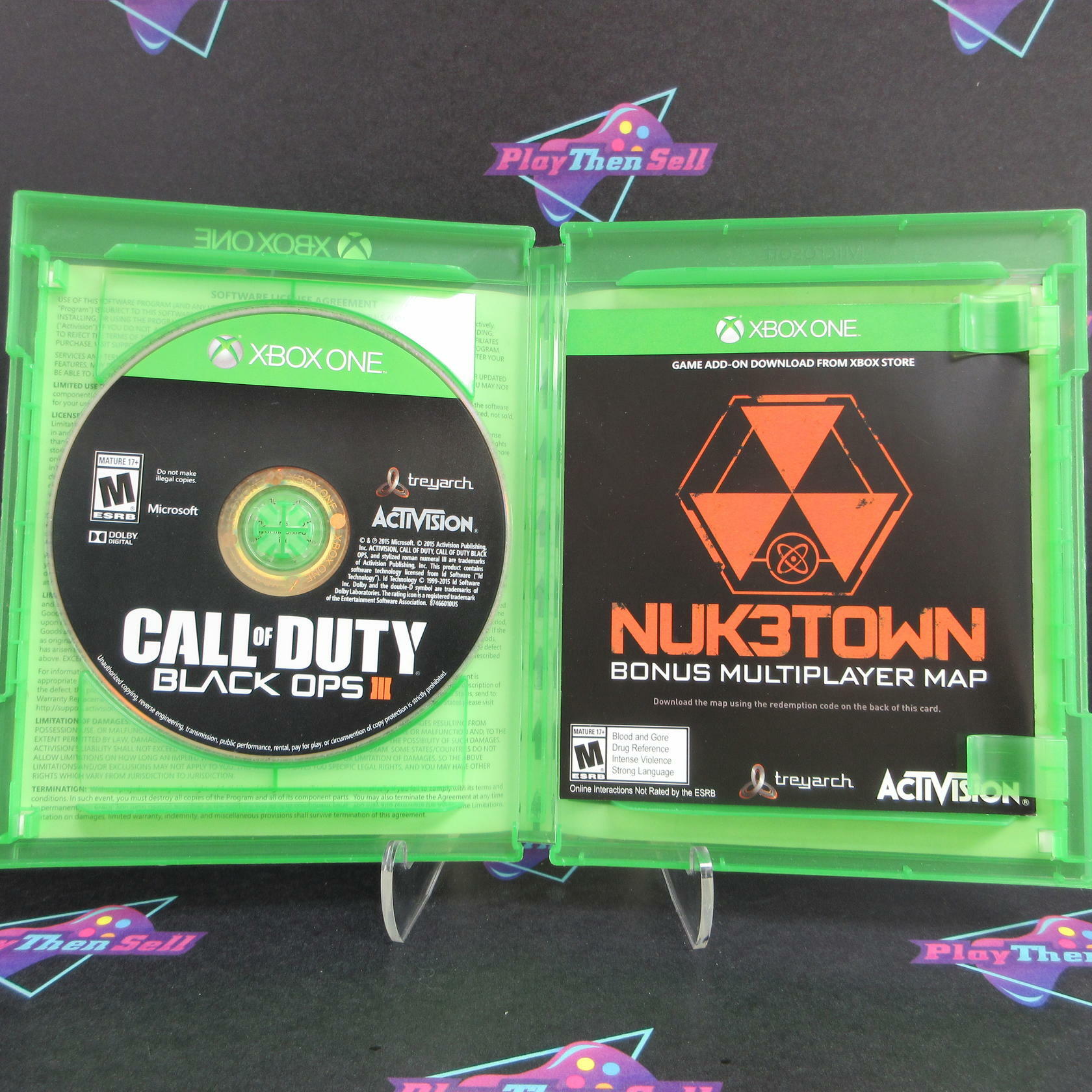 Call of Duty Black Ops 3 Xbox One AD Complete CIB - Very Good