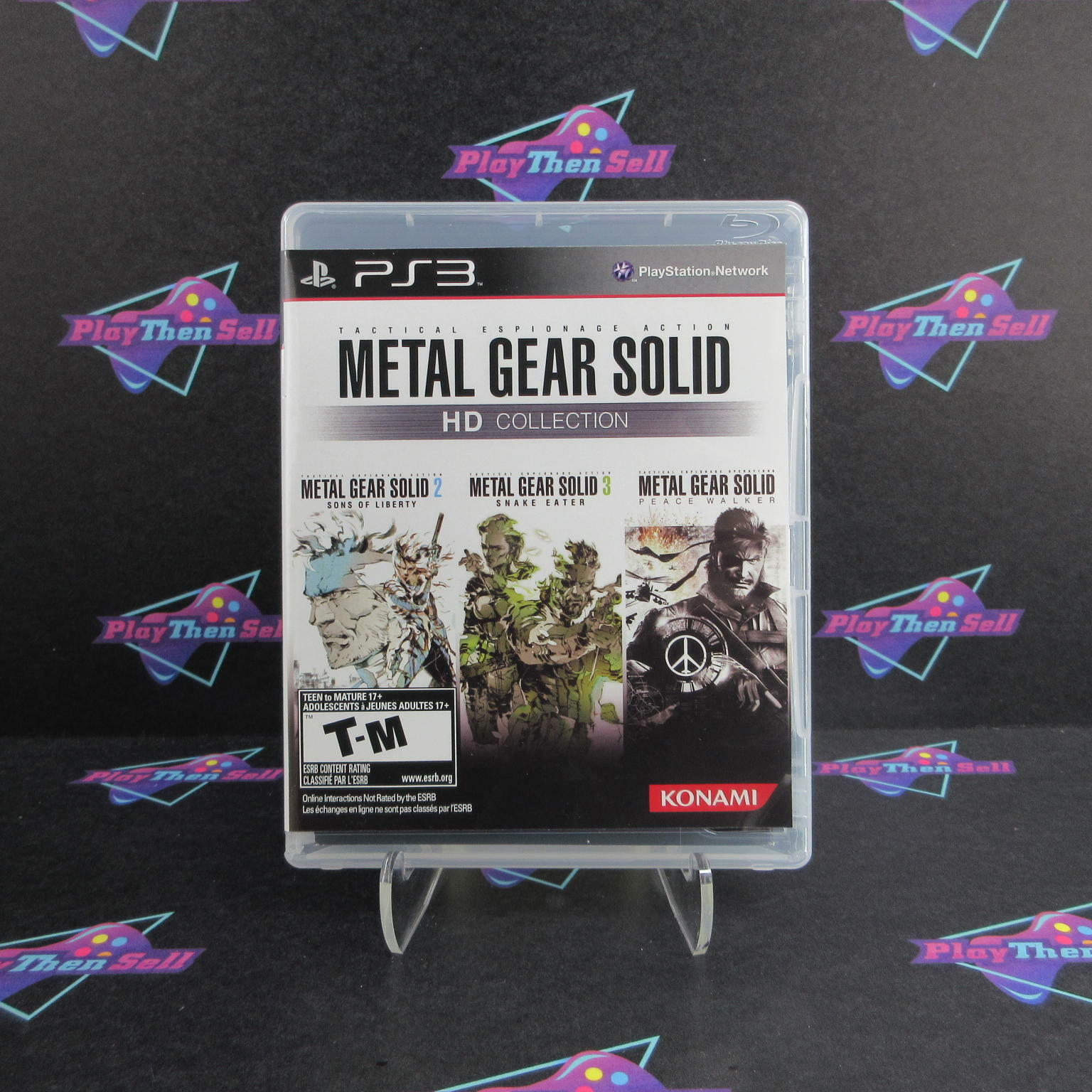 Metal Gear Solid HD Collection PS3 PlayStation 3 - Like New