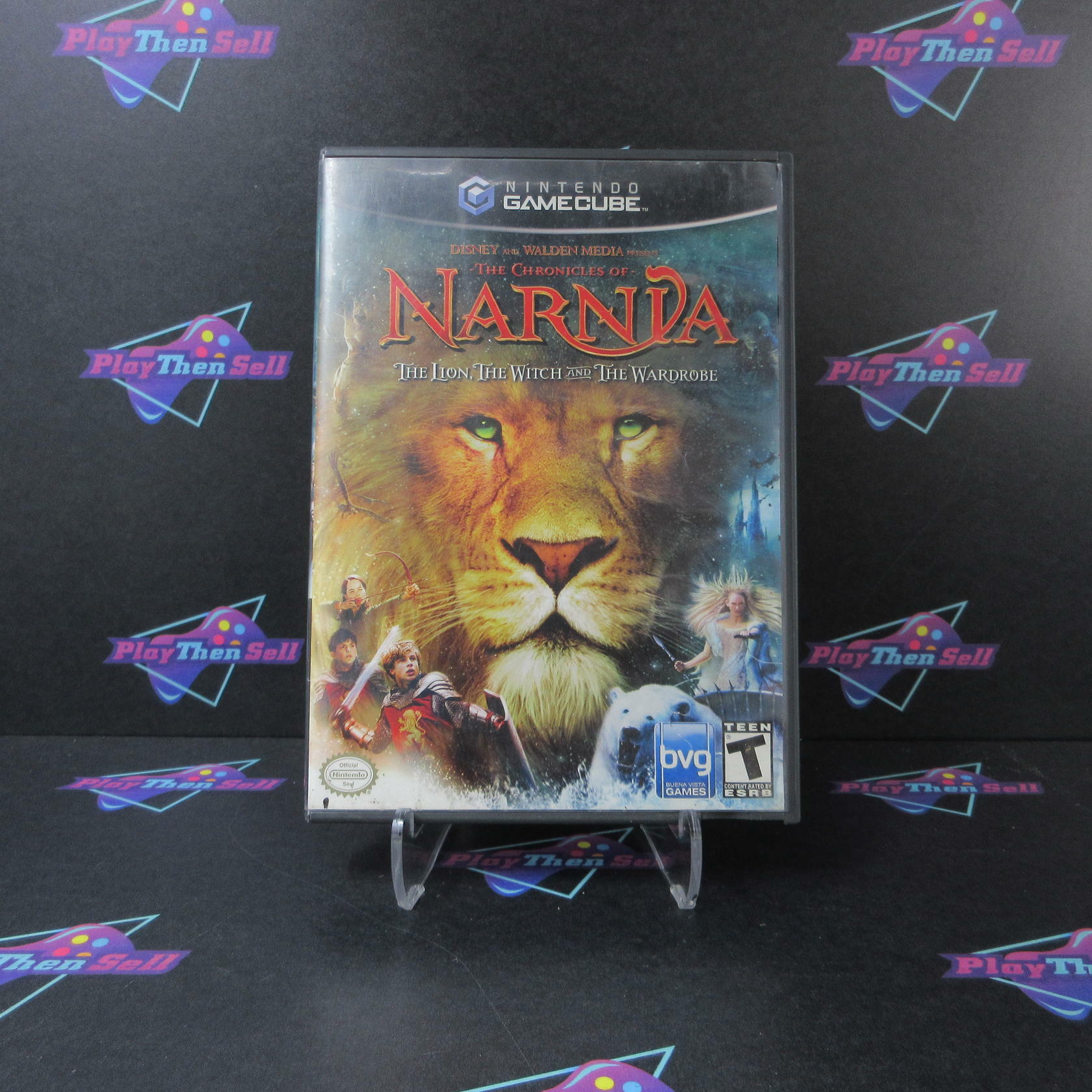 Chronicles of Narnia Lion, Witch, and Wardrobe Nintendo Gamecube AD/NM - Very Good