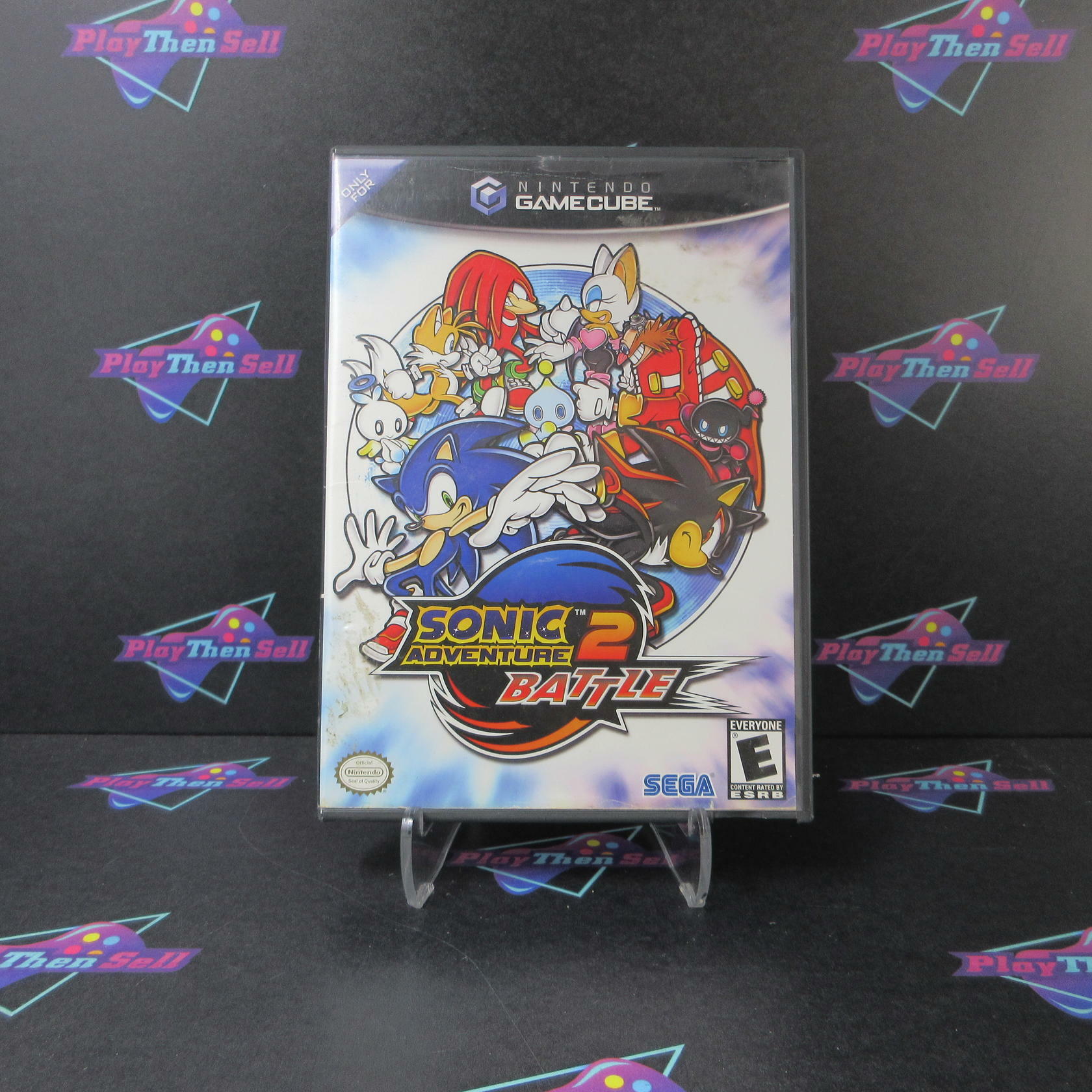 Sonic Adventure 2 Battle Nintendo GameCube AD/DD/NM - Very Good