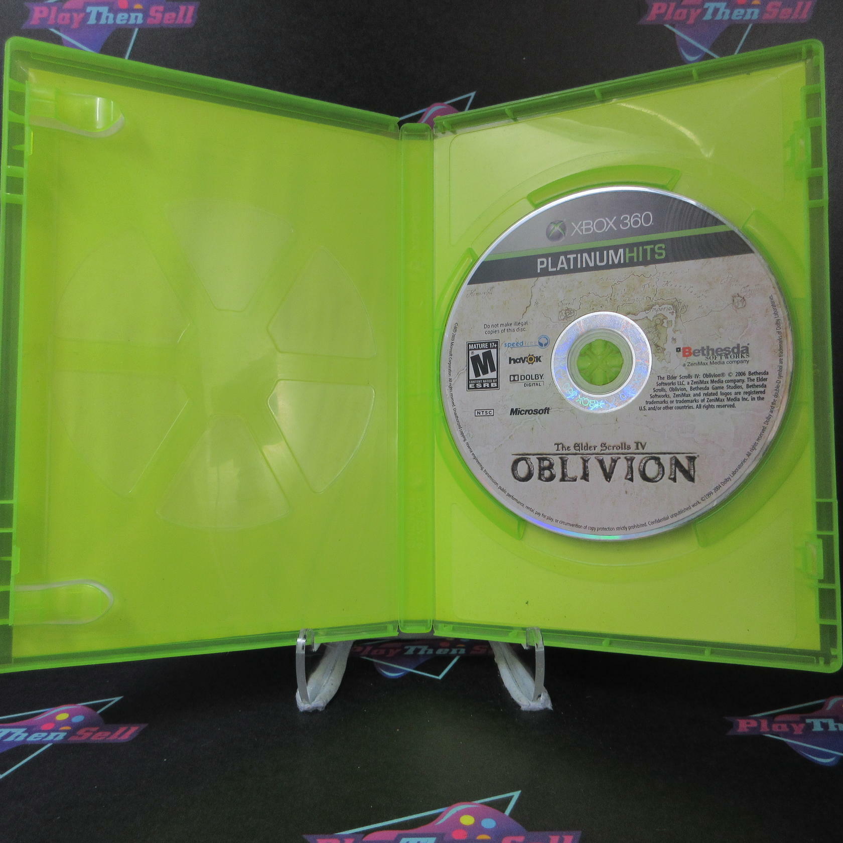 Elder Scrolls IV Oblivion Xbox 360 PH Disc - AD/NM - Very Good