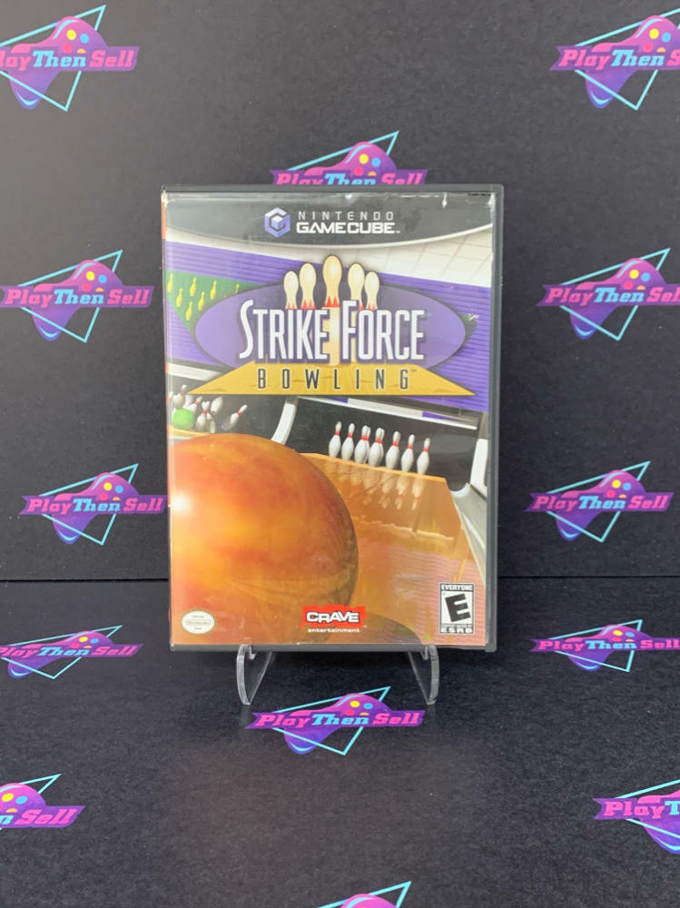 Strike Force Bowling Nintendo GameCube AD Complete CIB - Very Good