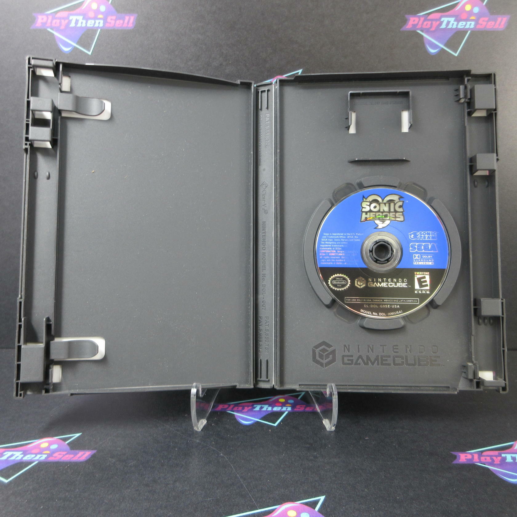 Sonic Heroes Nintendo Gamecube AD/NM - Very Good