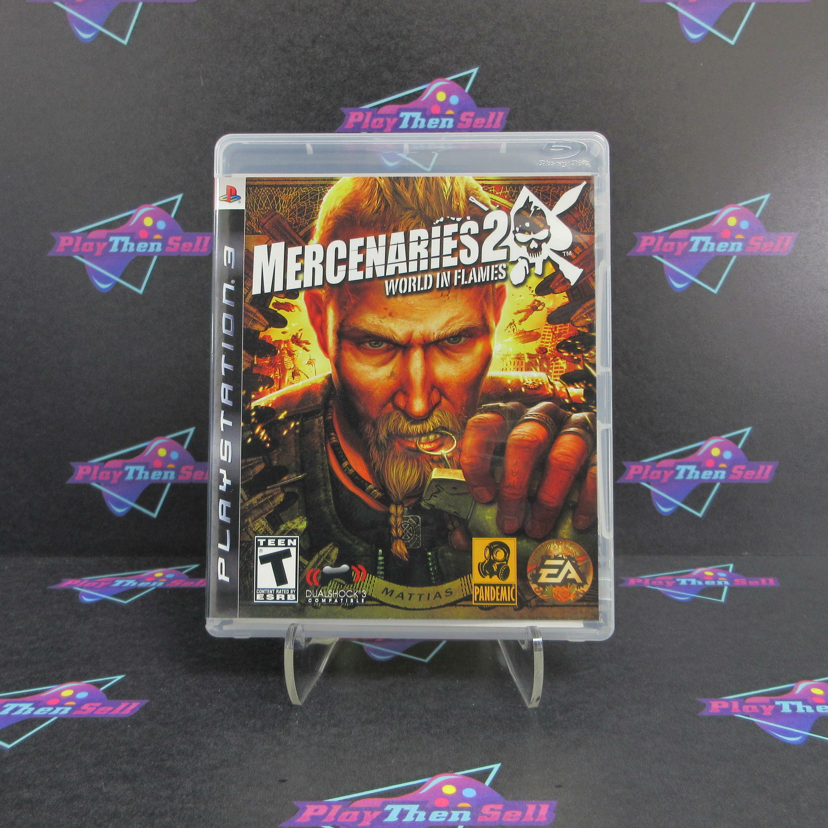 Mercenaries 2 World in Flames PS3 PlayStation 3 - Like New