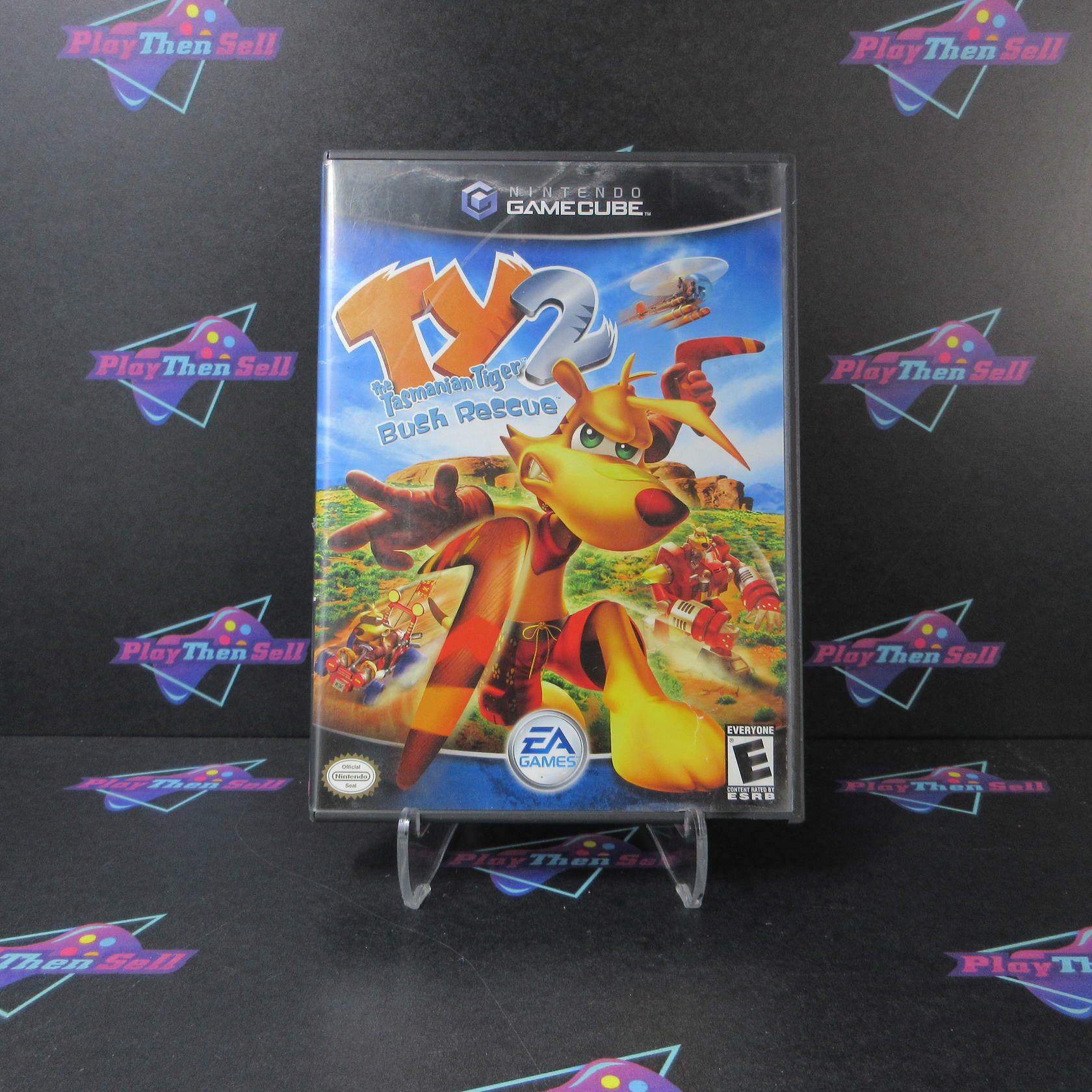 Ty The Tasmanian Tiger 2 Bush Rescue Nintendo GameCube AD/NM - Very Good