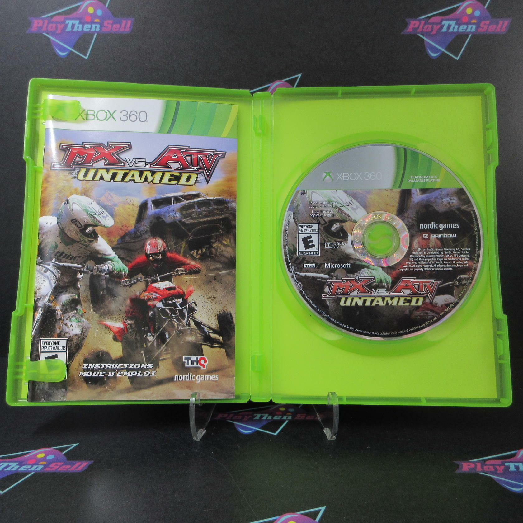 Mx Vs ATV Untamed PH Xbox 360 AD Complete CIB - Very Good