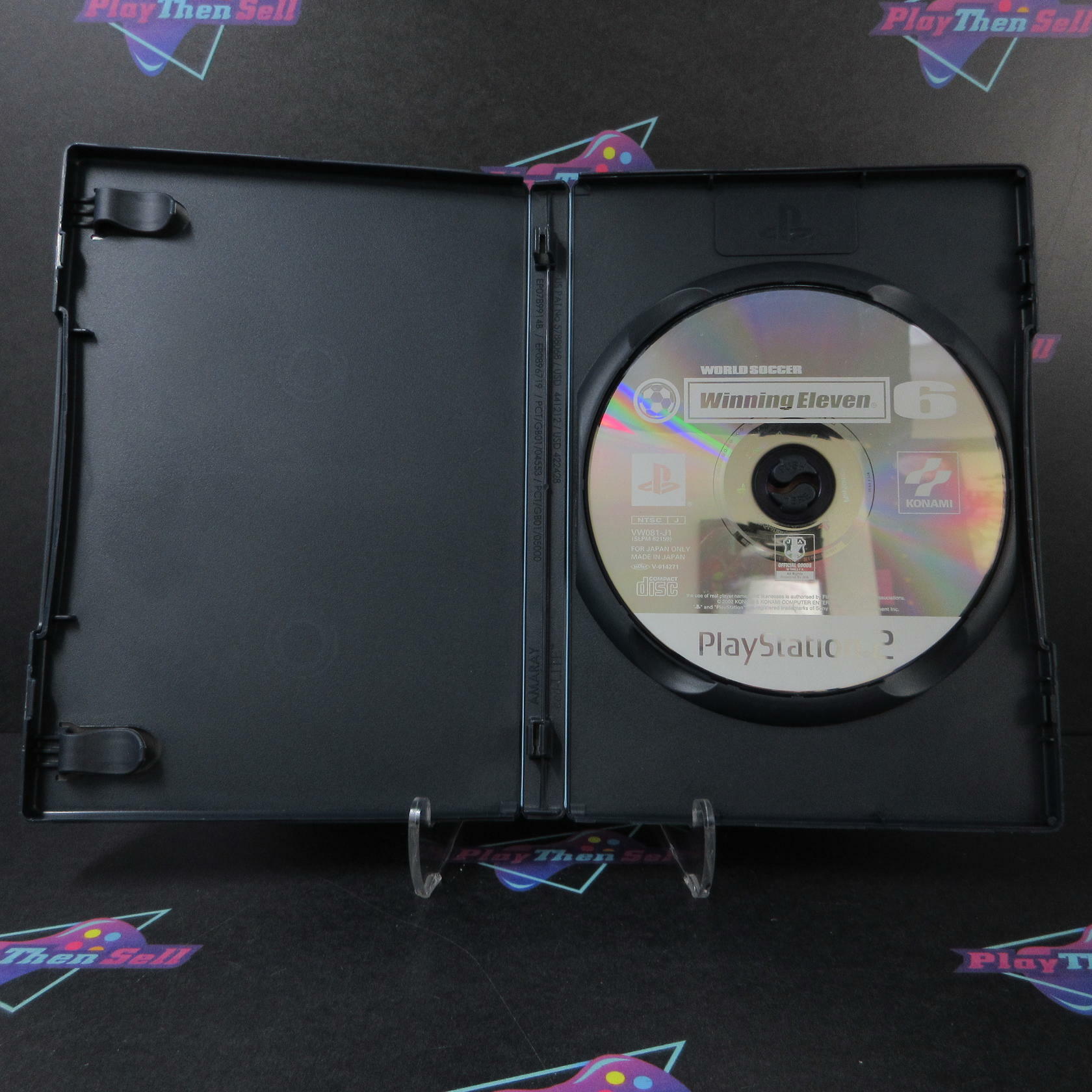 Winning Eleven 6 Playstation 2 PS2 Japan Import AD/NM - Very Good