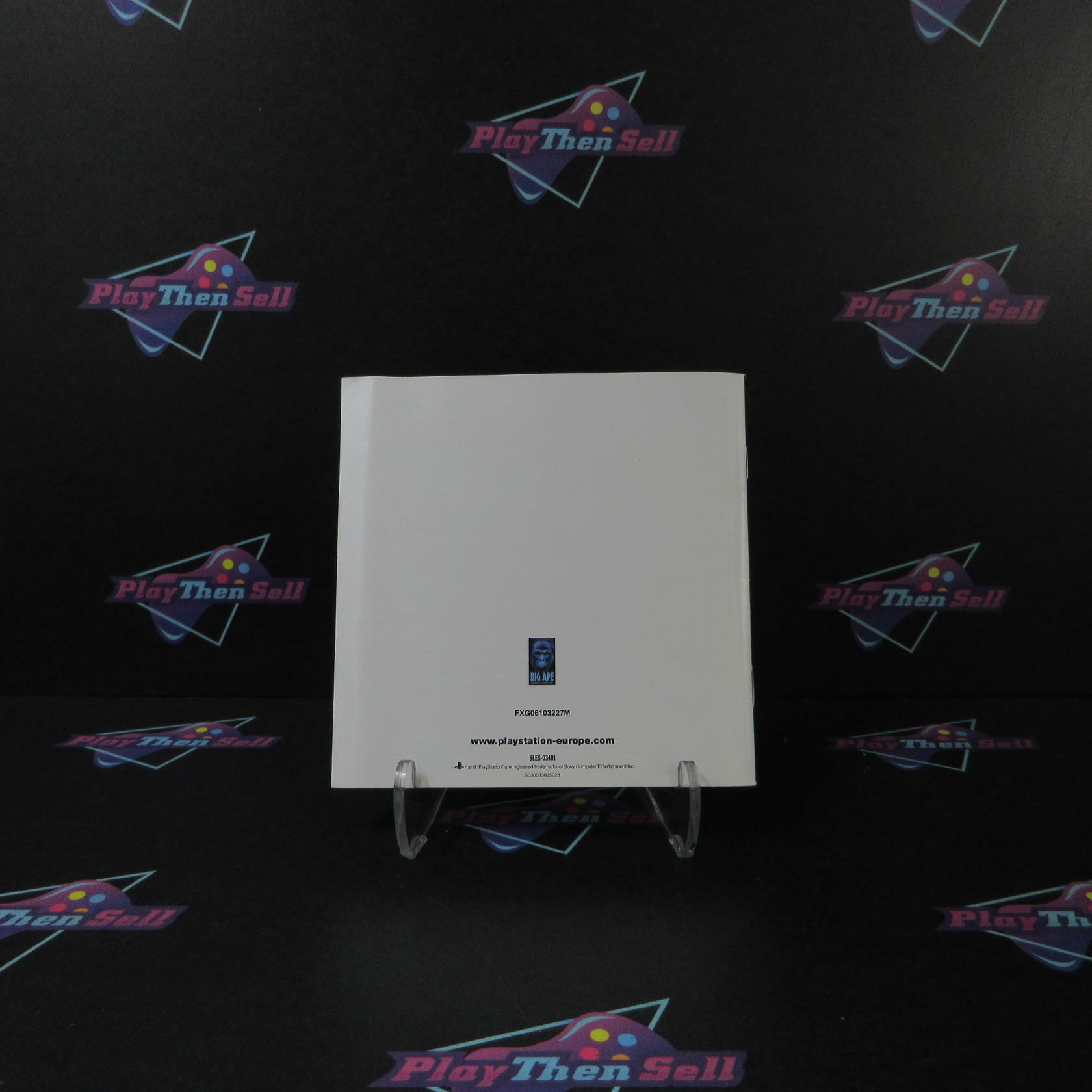 Simpsons Wrestling German PAL Import Playstation PS1 (See Pics) - Very Good