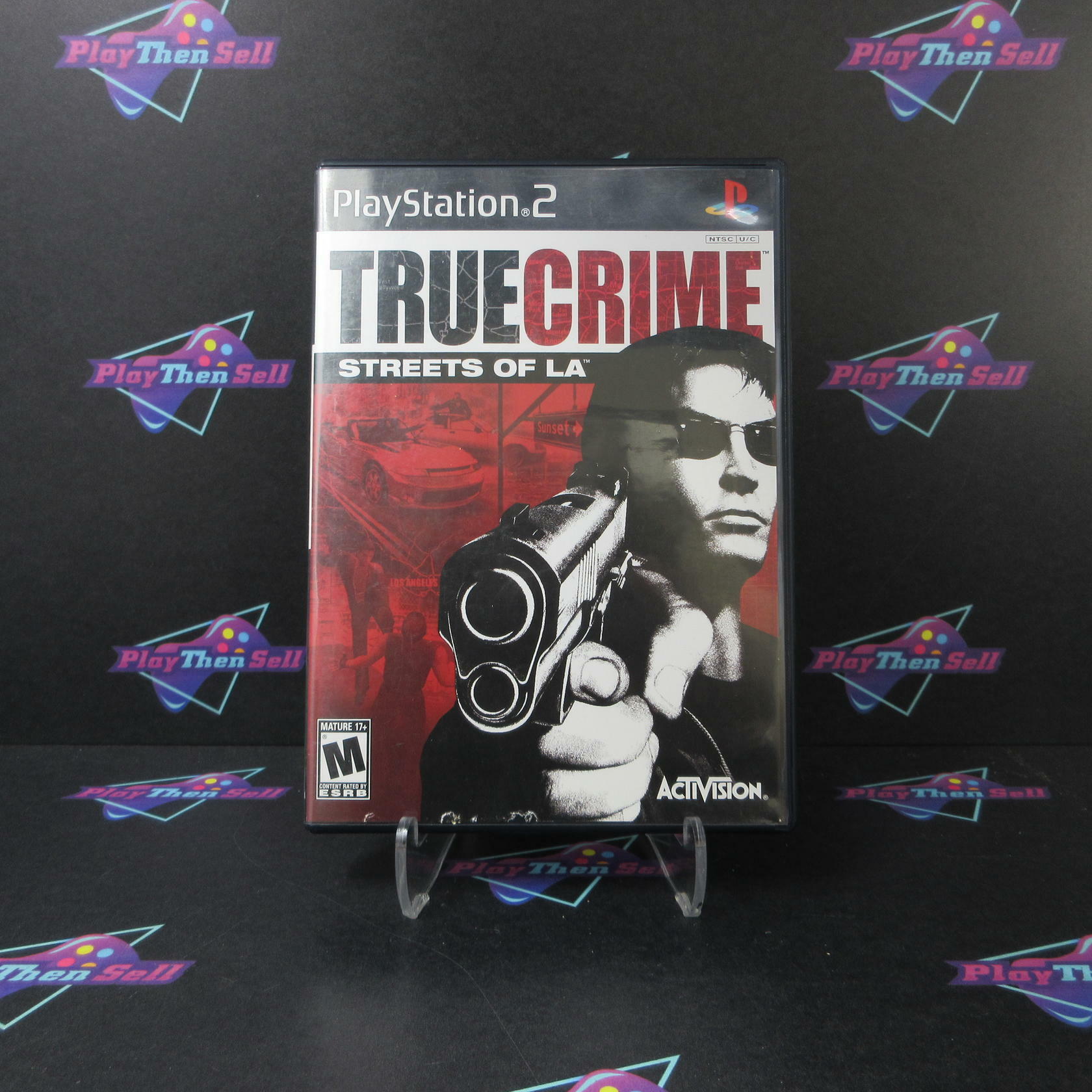 True Crime Streets of LA PS2 PlayStation 2 GH Disc AD/NM - Very Good