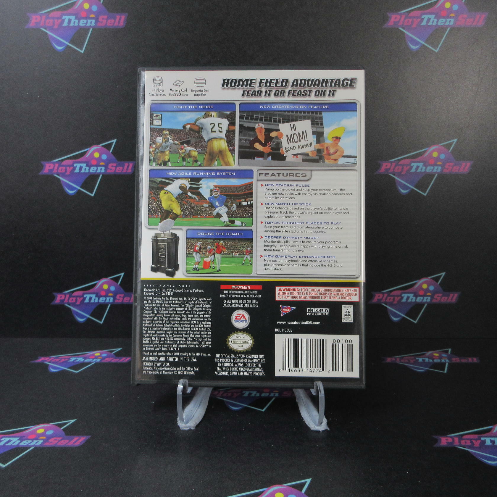NCAA Football 2005 Nintendo Gamecube - Like New