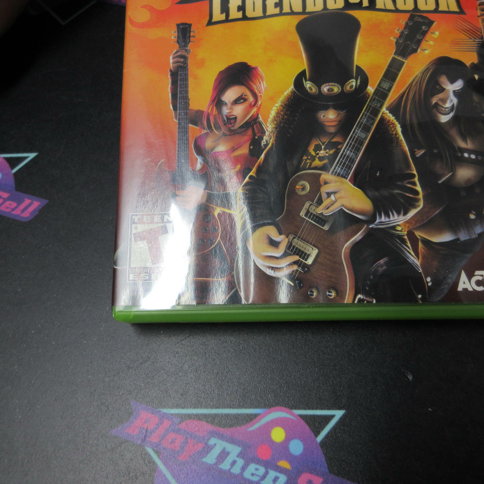 Guitar Hero III Legends of Rock Xbox 360 AD/MD Complete CIB - Very Good