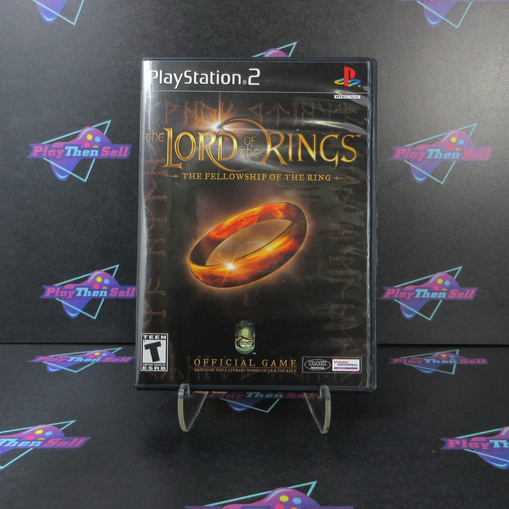 Lord of the Rings Fellowship of the Ring PlayStation 2 + Reg Card - Like New
