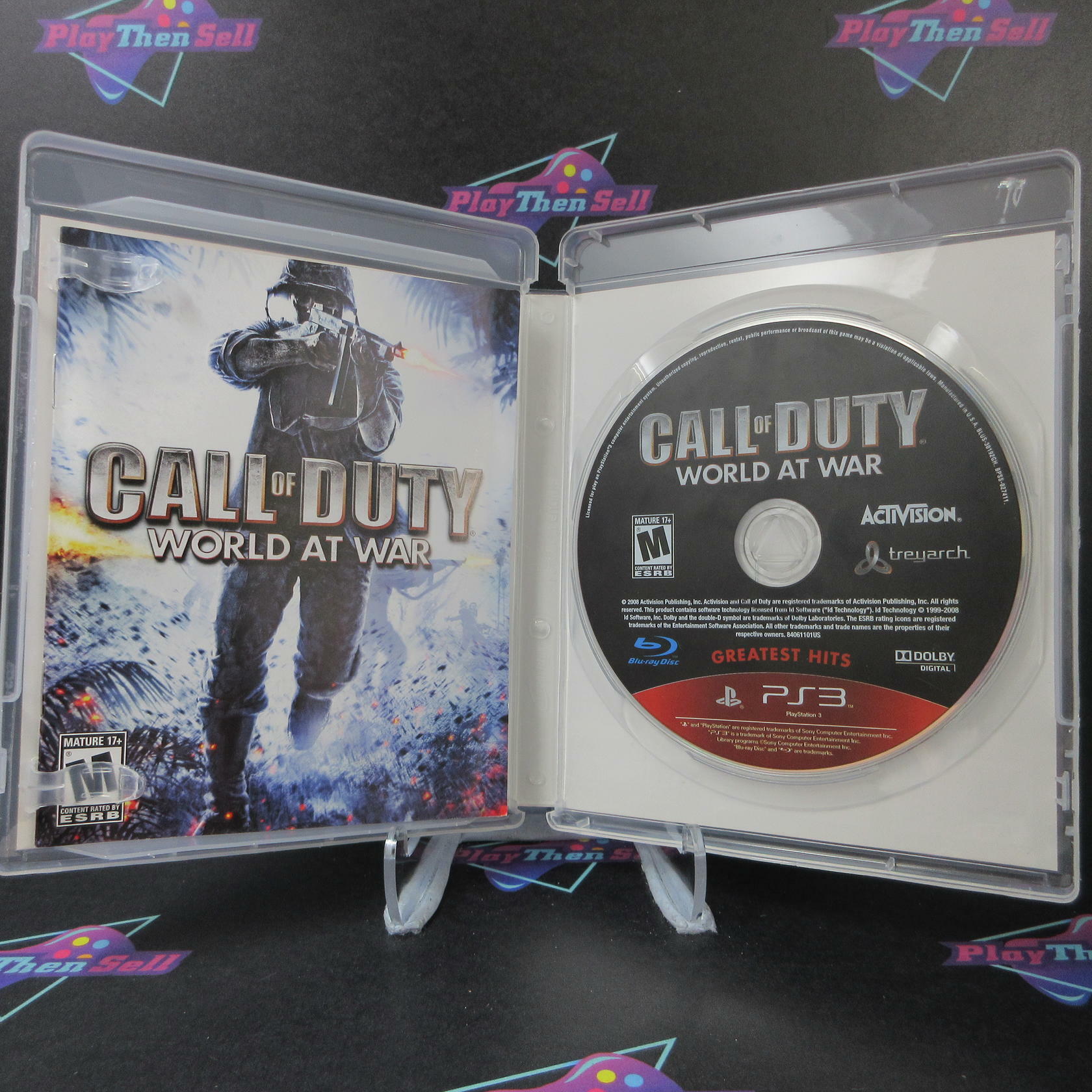 Call of Duty World at War PS3 PlayStation 3 Greatest Hits - Like New