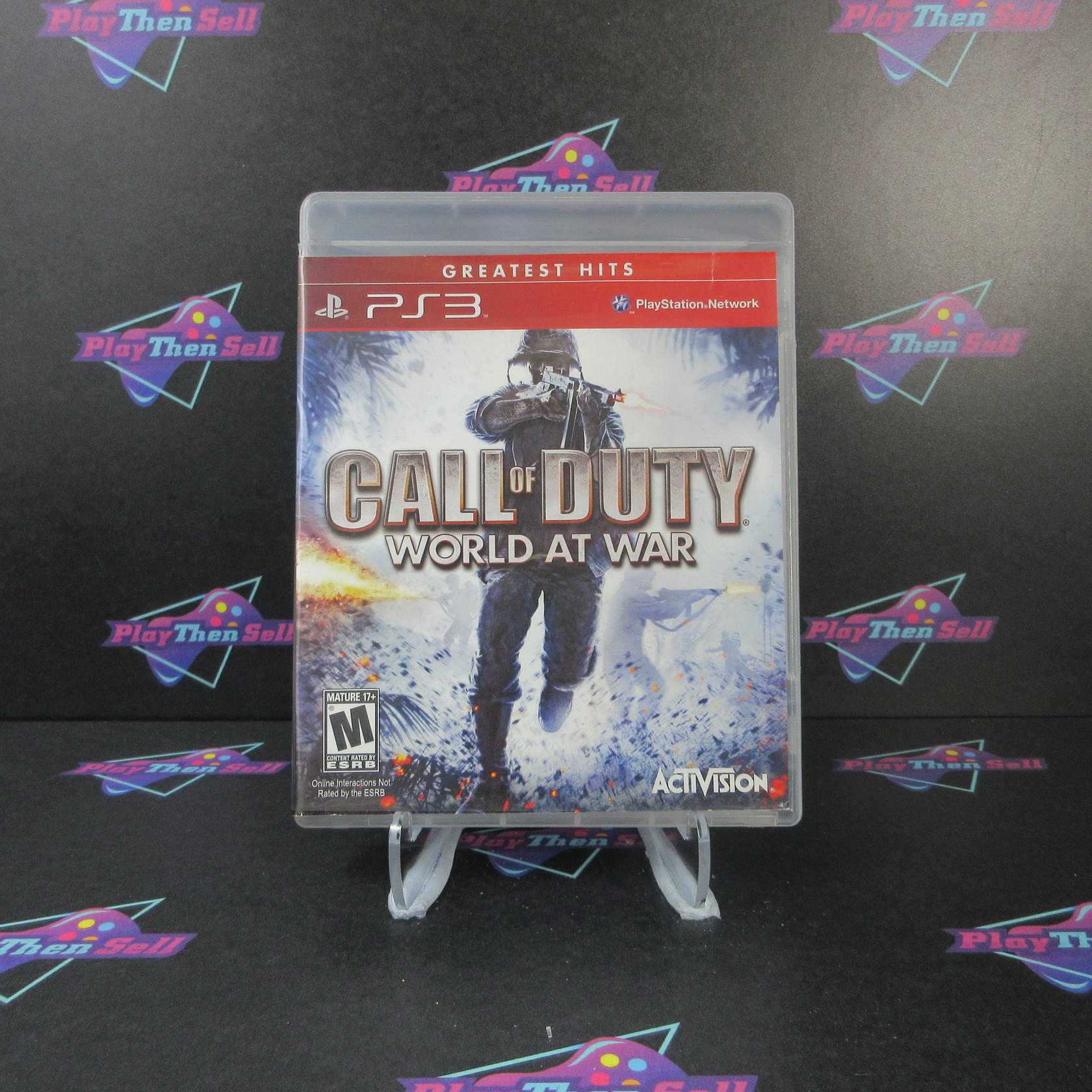Call of Duty World at War PS3 PlayStation 3 Greatest Hits - Like New