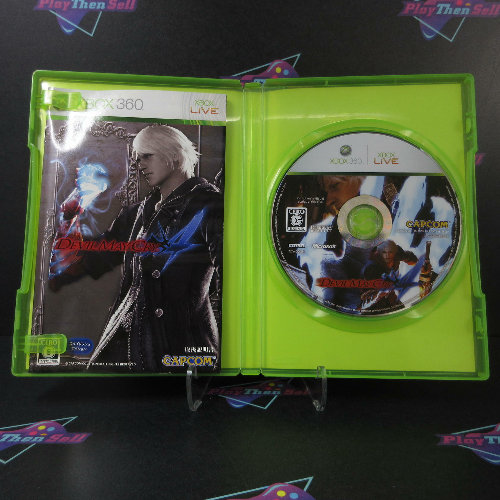 Devil May Cry 4 Xbox 360 Japan Import AD - Complete - Very Good