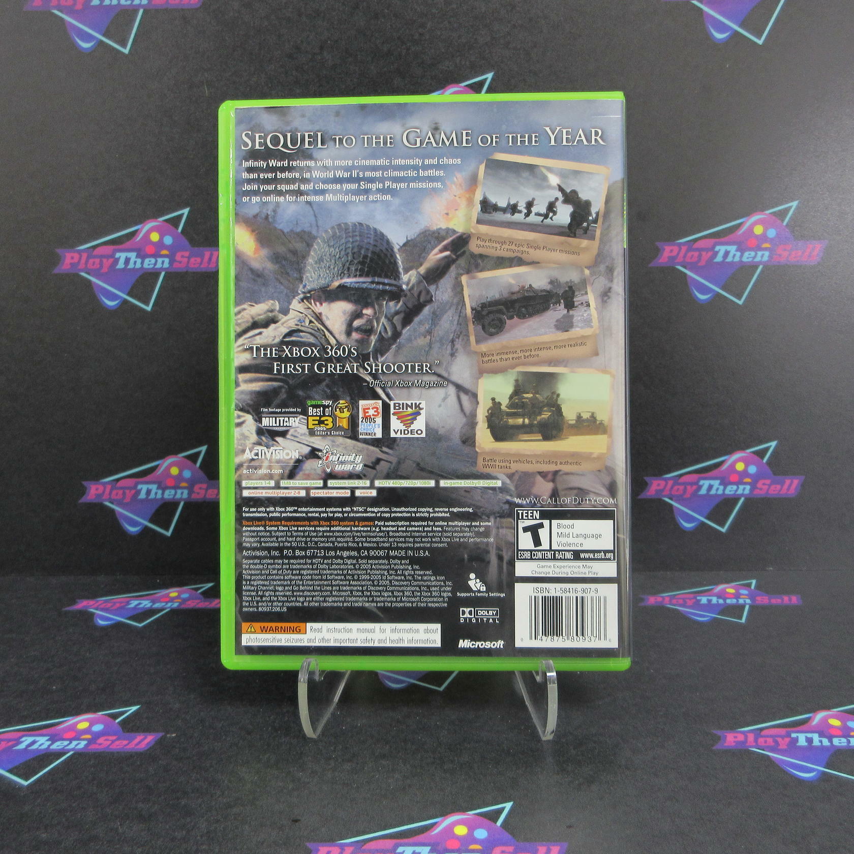 Call of Duty 2 - Xbox 360 - Like New