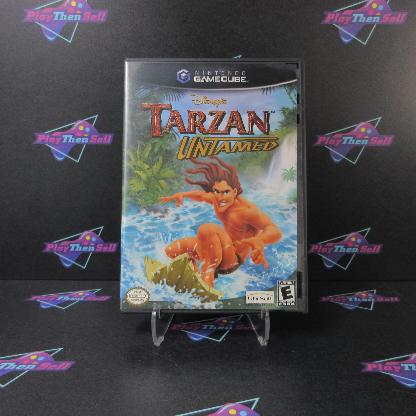 Tarzan Untamed + Reg Card Nintendo GameCube AD Complete CIB - Very Good
