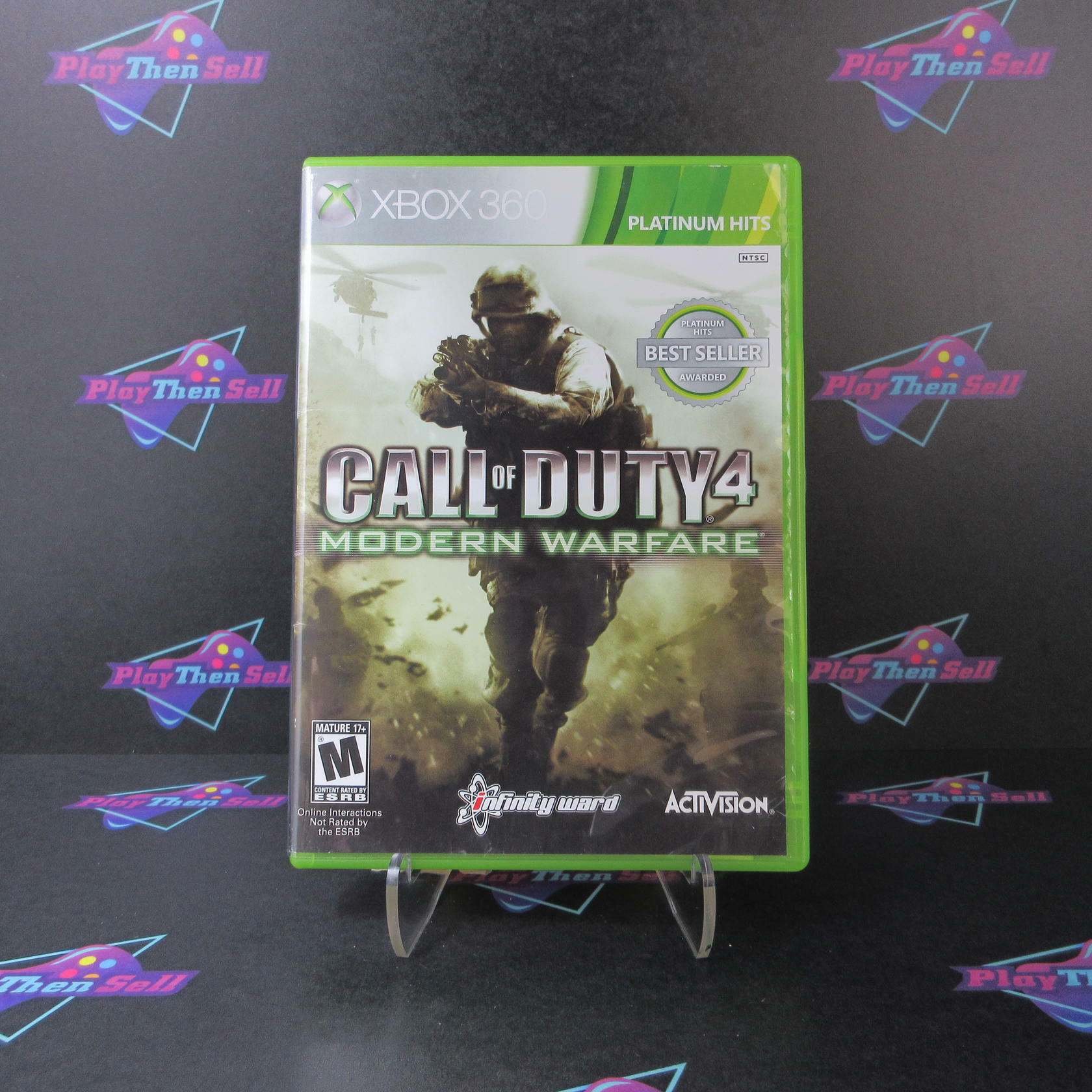 Call of Duty 4 Modern Warfare Xbox 360 PH - Like New
