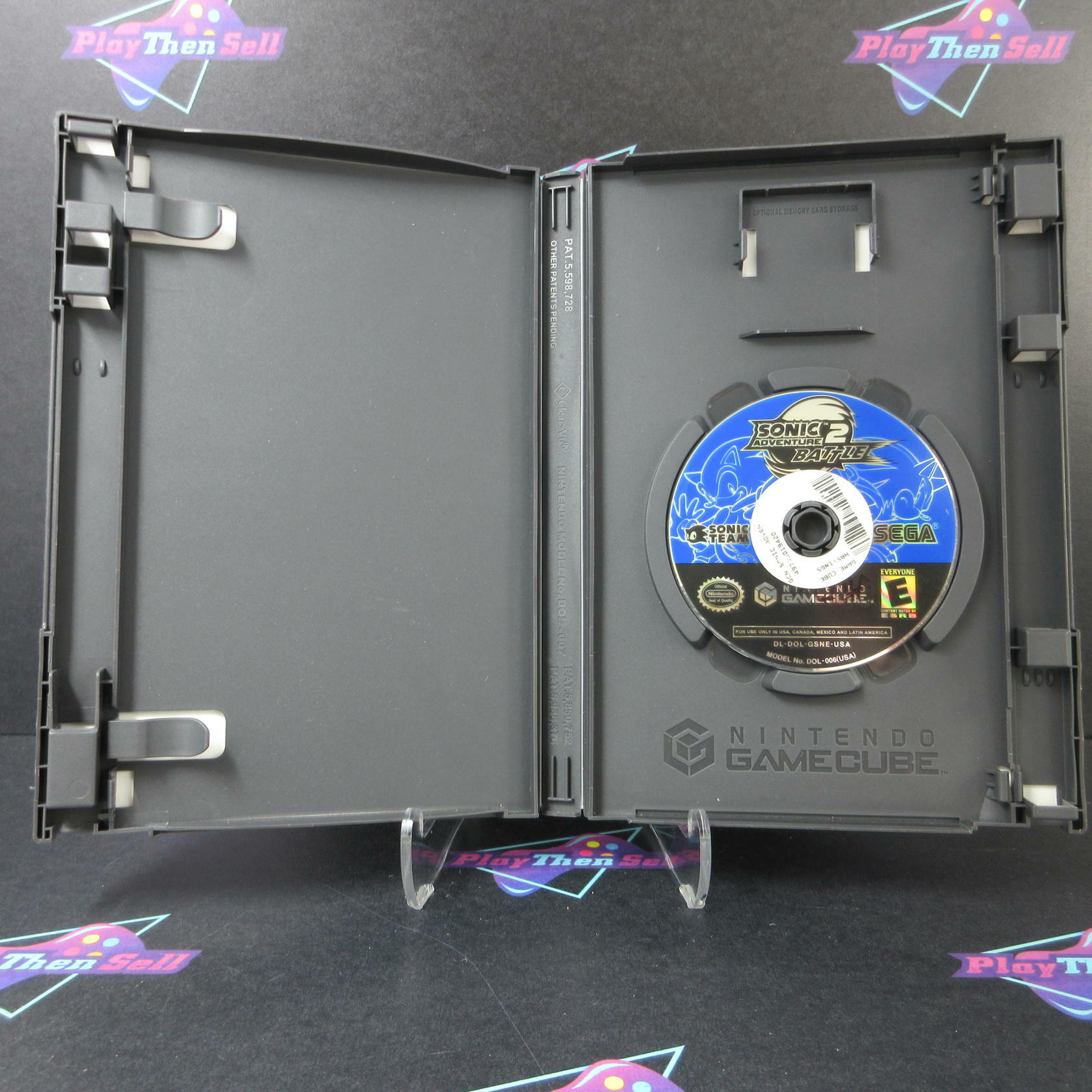 Sonic Adventure 2 Battle Nintendo GameCube AD/DD/NM - Very Good