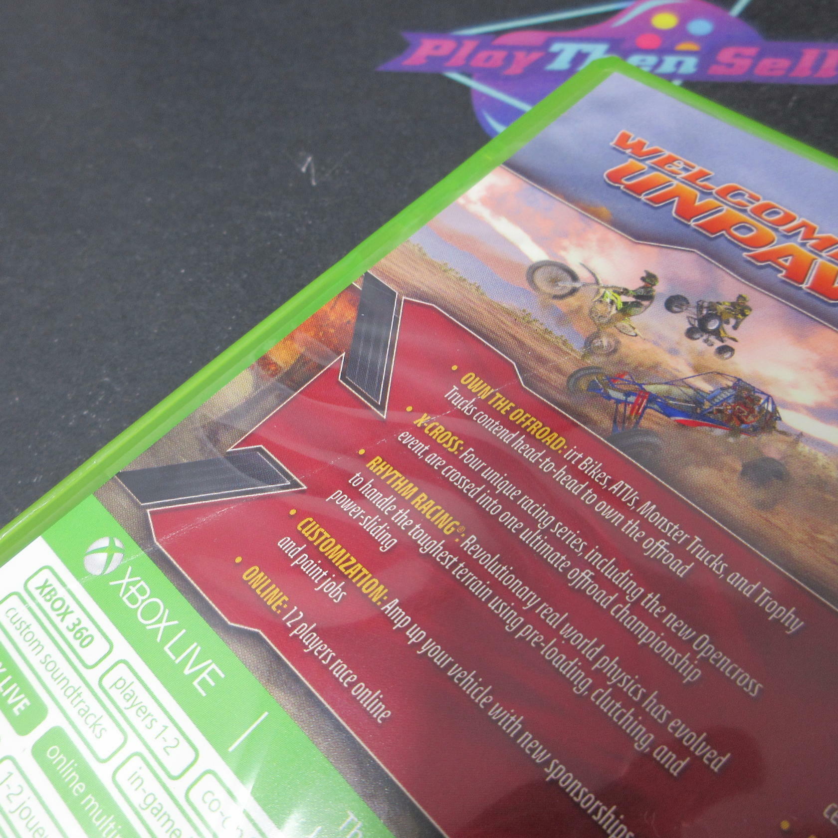 Mx Vs ATV Untamed PH Xbox 360 AD Complete CIB - Very Good