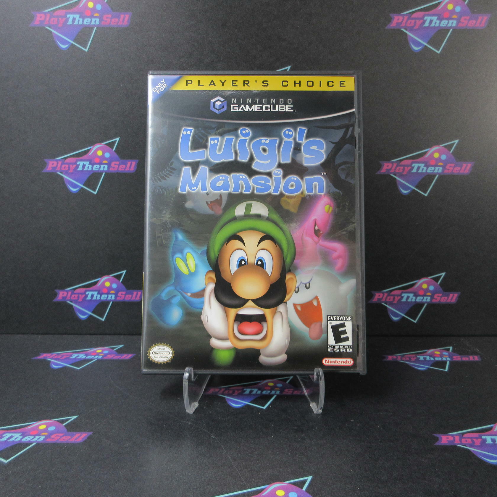 Luigi's Mansion Player's Choice Nintendo GameCube AD Complete CIB - Very Good