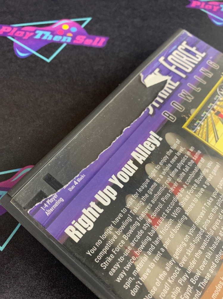 Strike Force Bowling Nintendo GameCube AD Complete CIB - Very Good