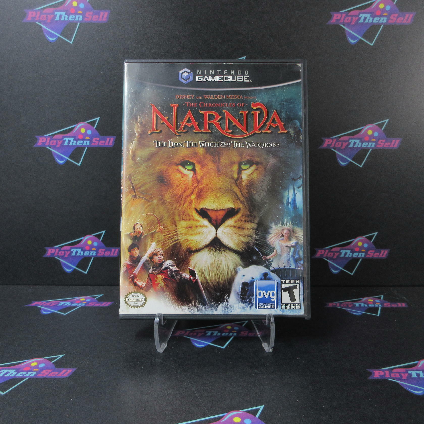 Chronicles of Narnia Lion, Witch, and Wardrobe Nintendo Gamecube AD + Reg CIB - Very Good