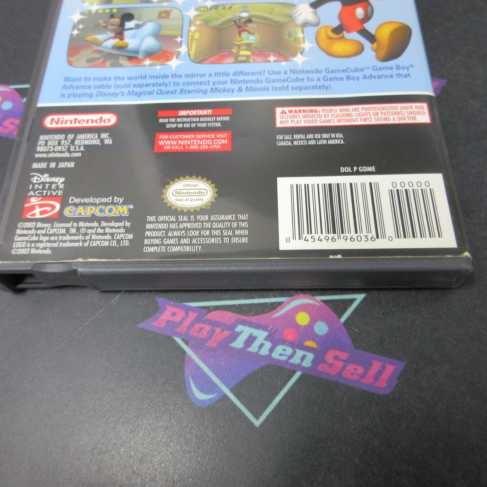 Disney's Magical Mirror Starring Mickey Mouse GameCube AD/DD/NM - Very Good
