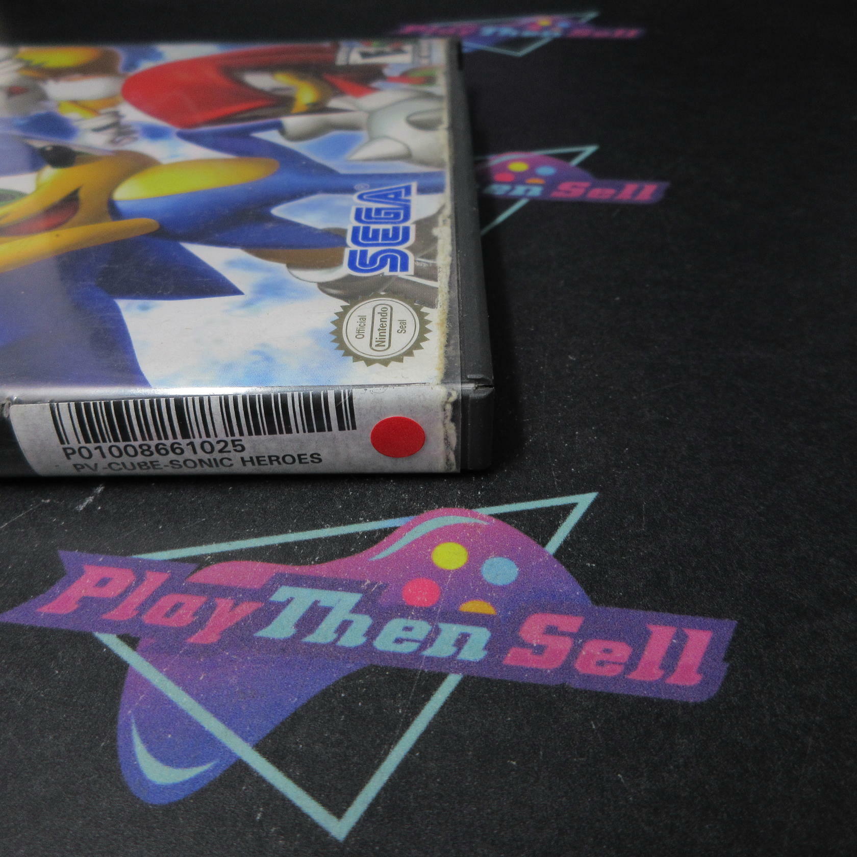 Sonic Heroes Nintendo Gamecube AD/NM - Very Good