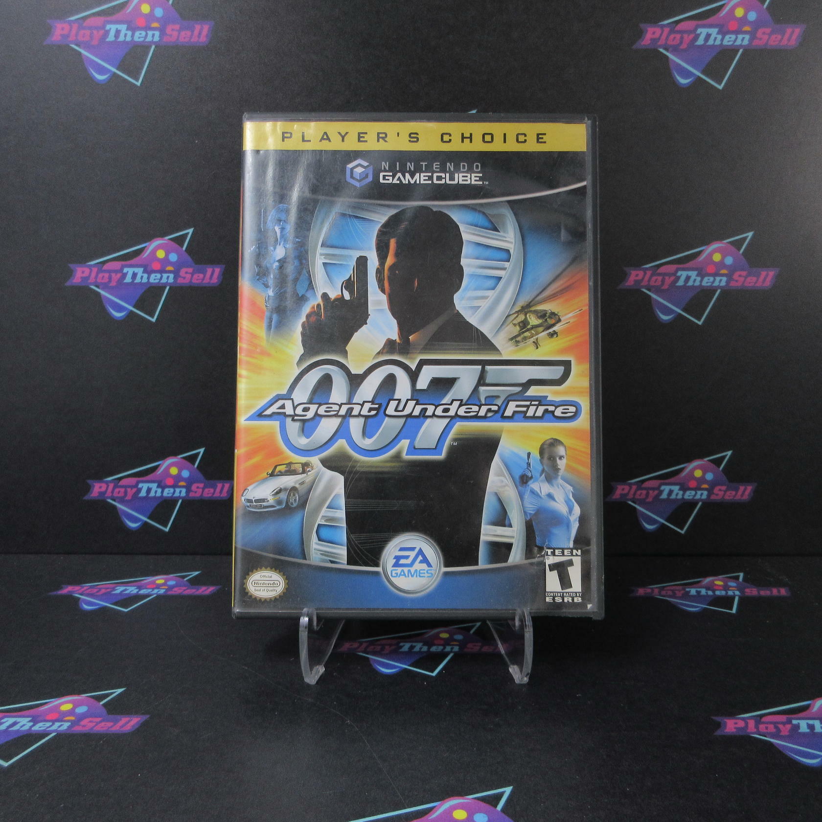 James Bond 007 Agent Under Fire Player's Choice Nintendo GameCube AD/NM - Very Good
