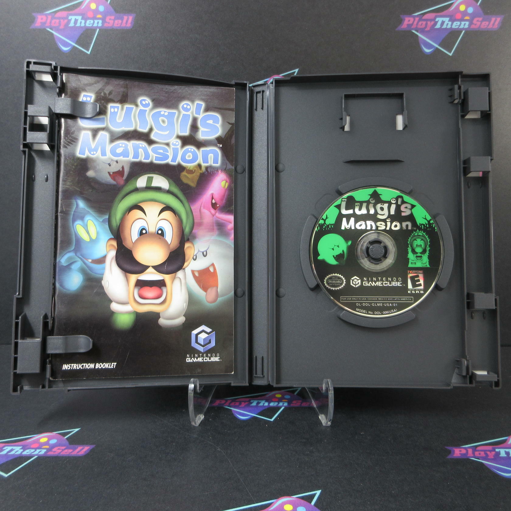 Luigi's Mansion Player's Choice Nintendo GameCube AD Complete CIB - Very Good