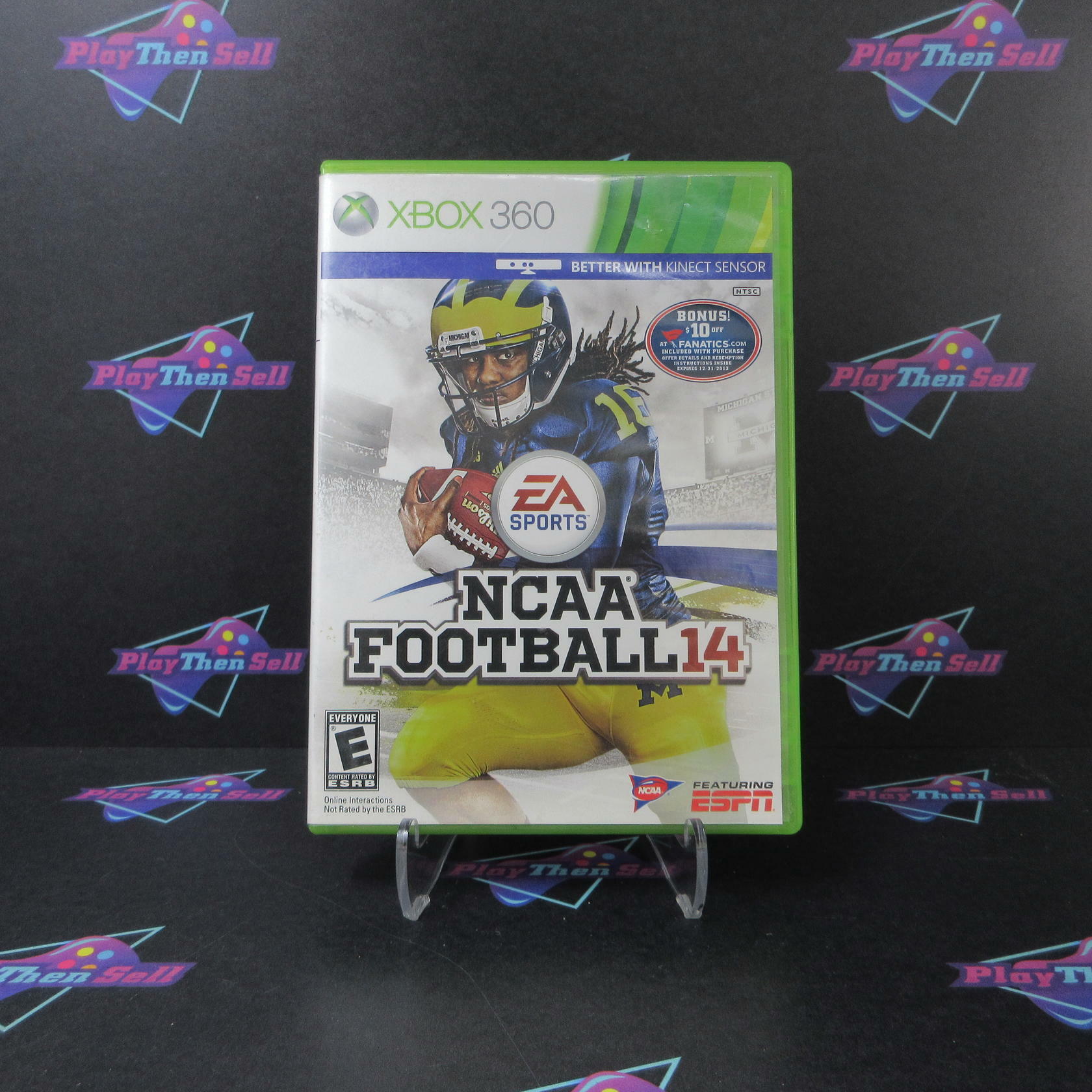 NCAA Football 14 Xbox 360 DD Complete CIB - Very Good
