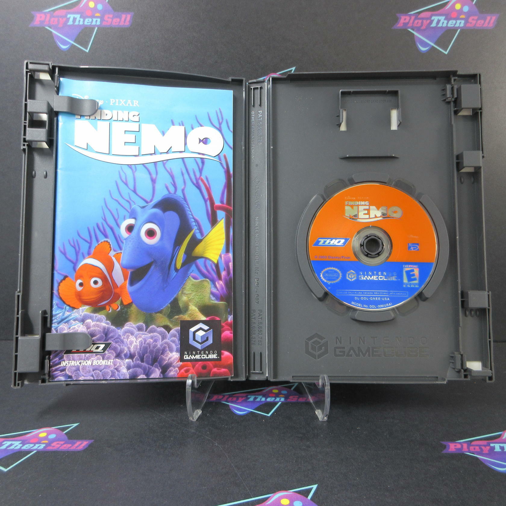 Finding Nemo Players Choice Nintendo GameCube AD/MD Complete CIB - Very Good