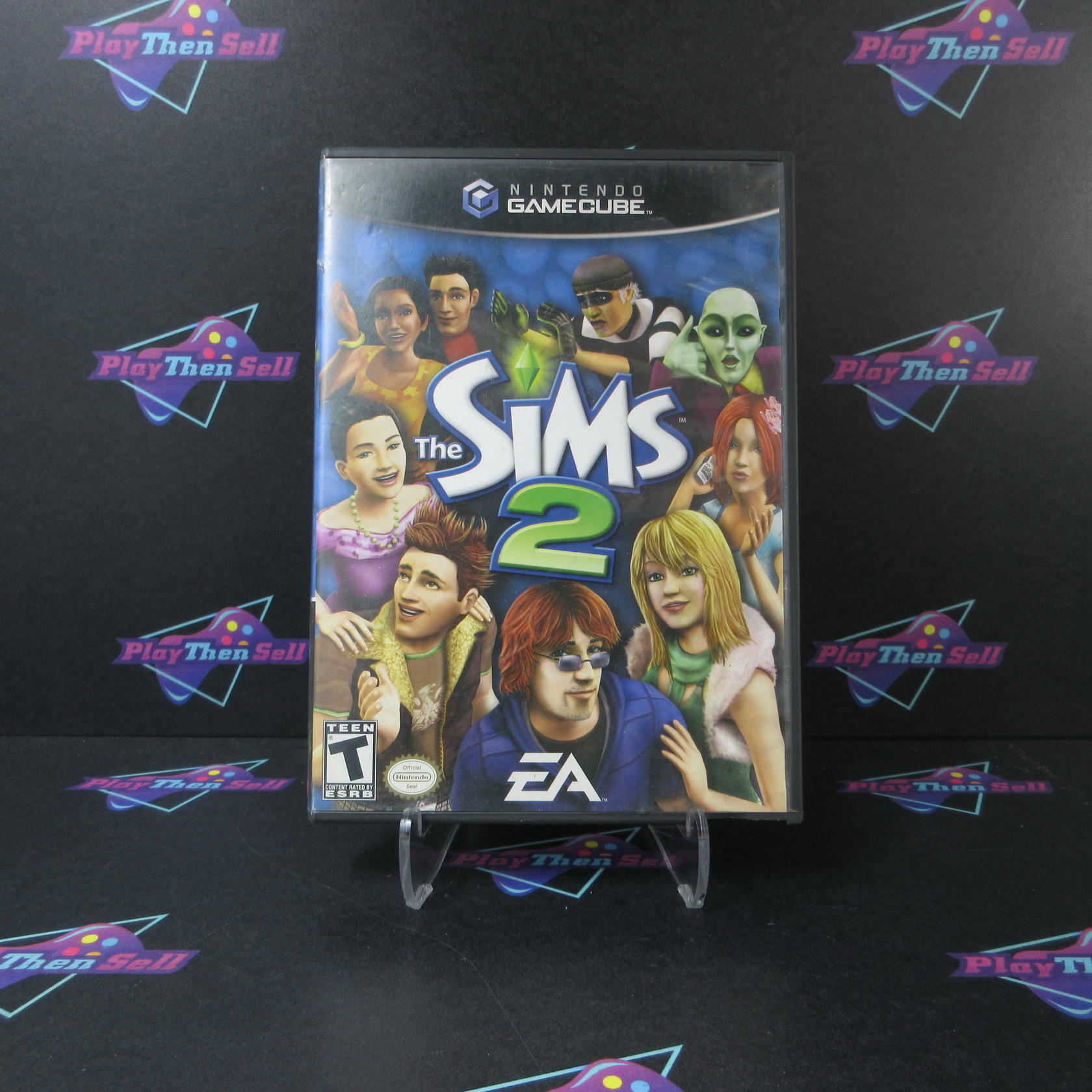 Sims 2 Nintendo Gamecube AD/MD Complete CIB - Very Good