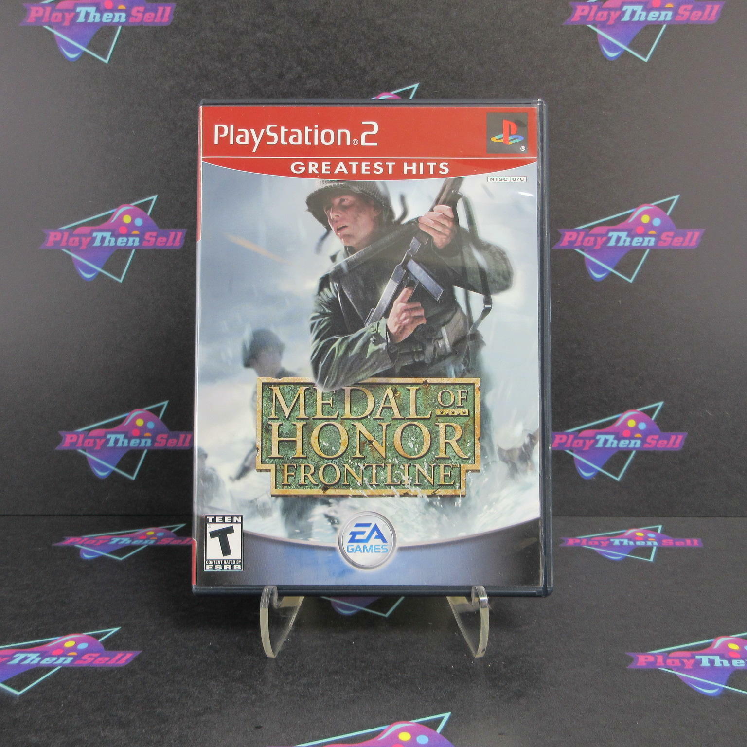 Medal of Honor Frontline PS2 PlayStation 2 GH Complete - Excellent